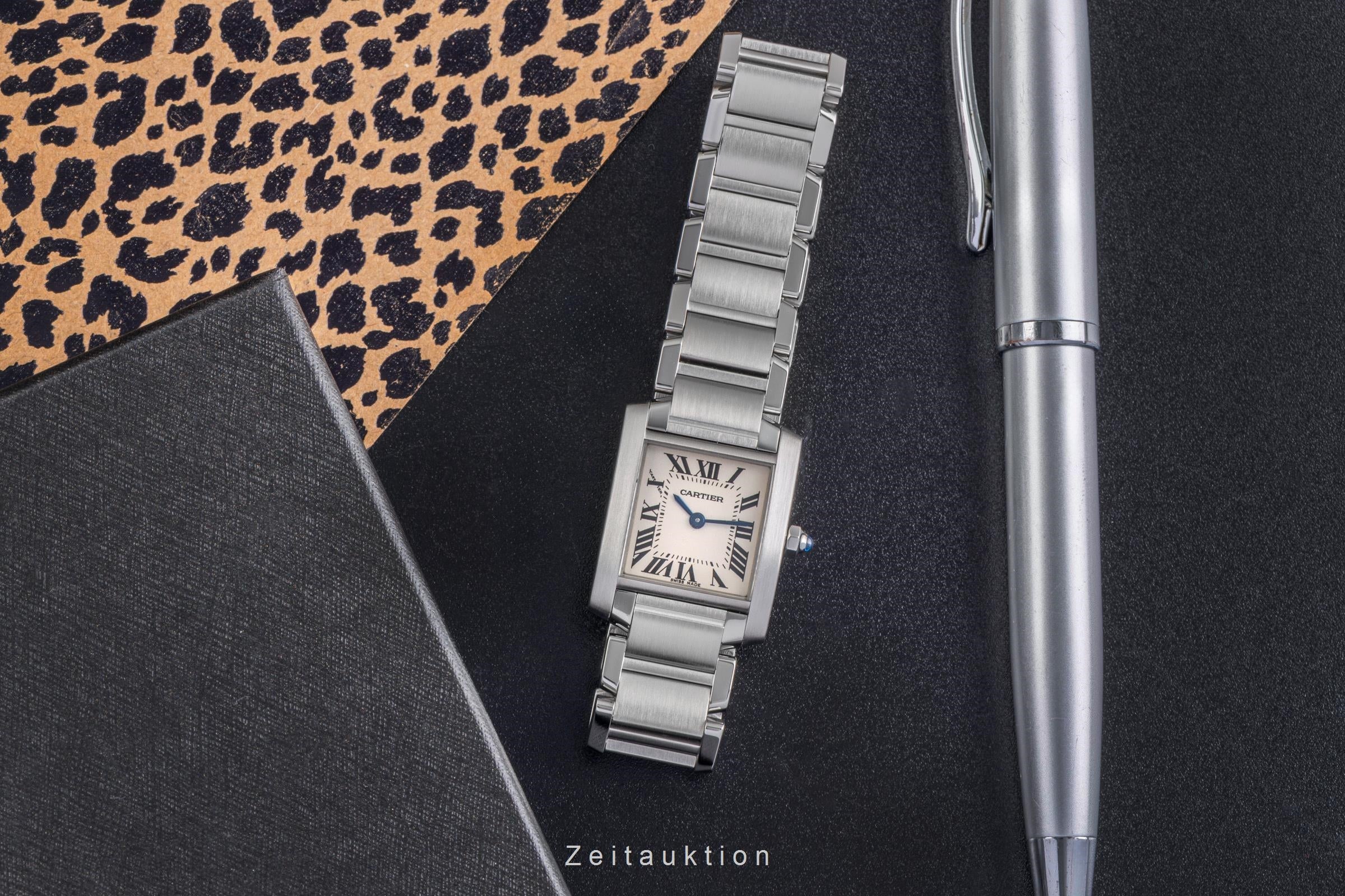 Cartier Tank Francaise steel quartz women's watch W51008Q3  [2504083] - Image 14