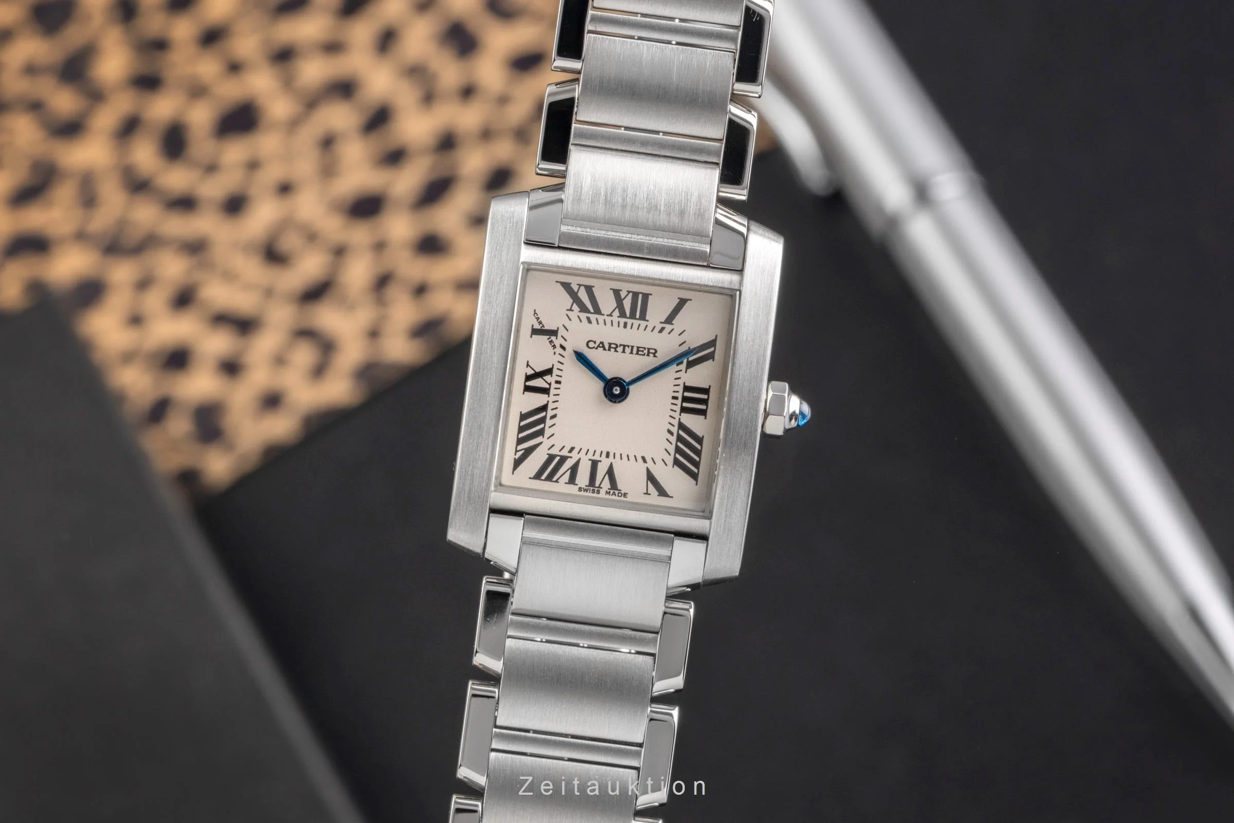 Cartier Tank Francaise steel quartz women's watch W51008Q3  [2504083] - Image 2