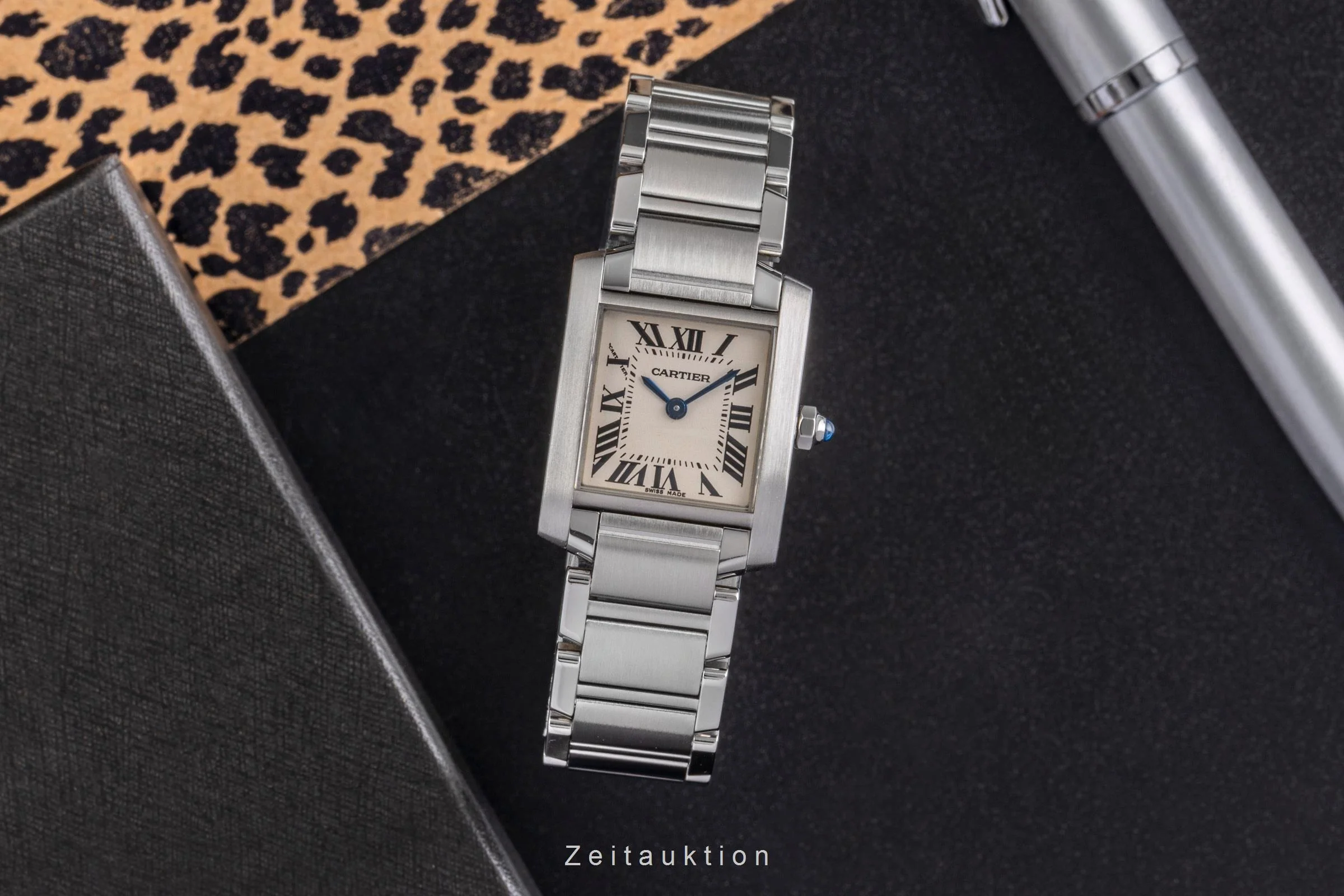 Cartier Tank Francaise steel quartz women's watch W51008Q3  [2504083] - Image 4