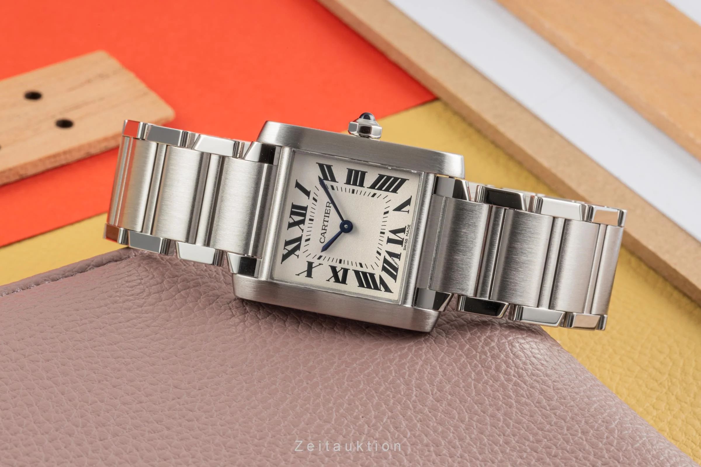 Cartier Tank Francaise steel quartz women's watch WSTA0005, 3751  [2304253] - Image 2