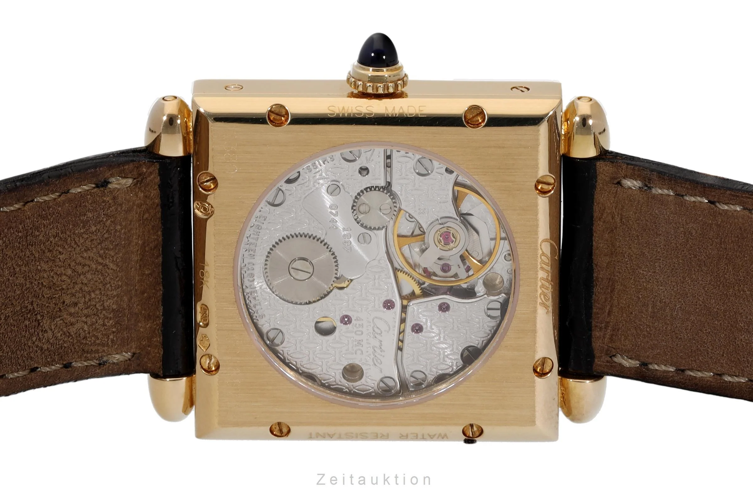 Cartier Tank Obus 18 ct gold manual winding unisex 2380 LP: 13100EUR Limited  [2108632] - Image 11