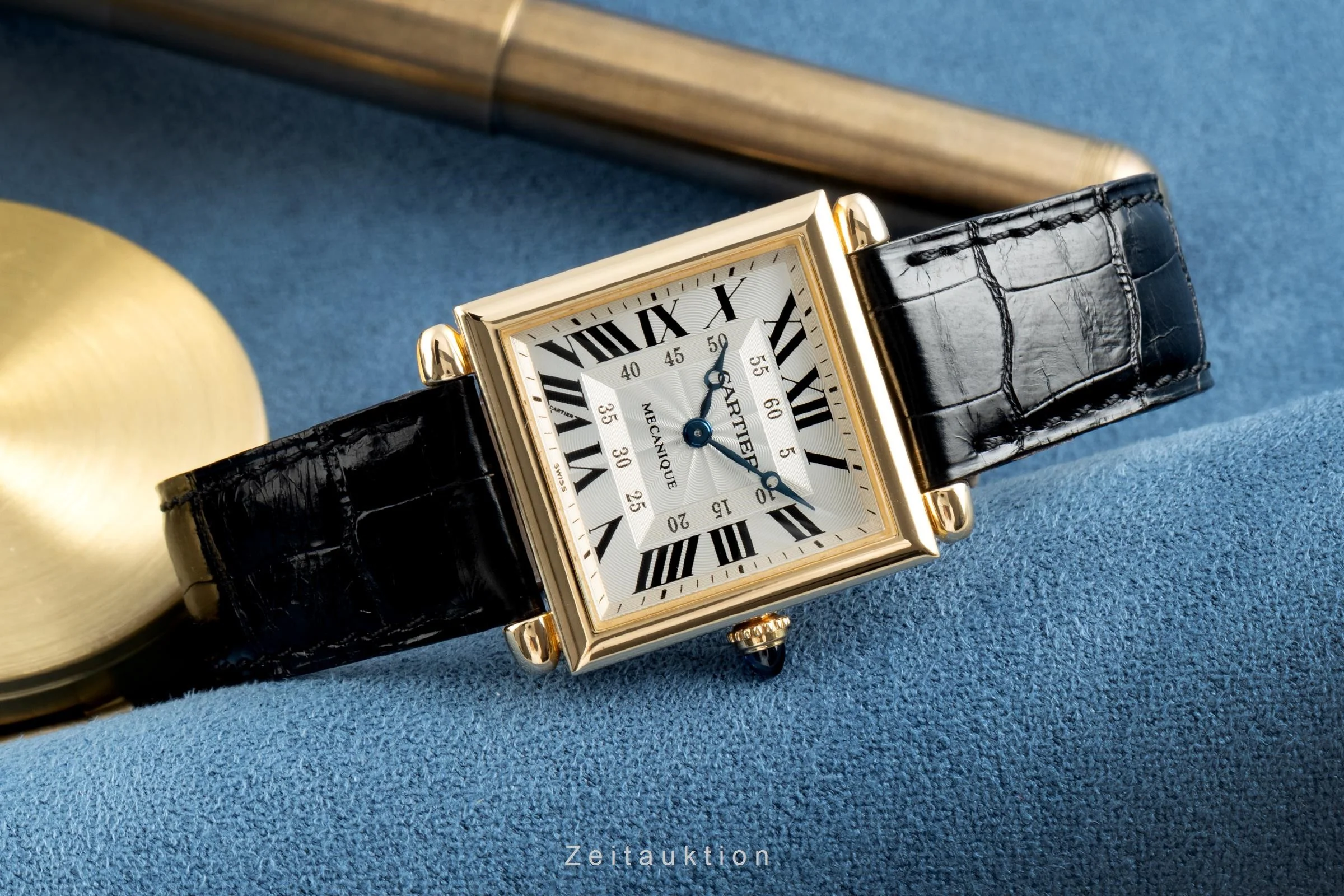 Cartier Tank Obus 18 ct gold manual winding unisex 2380 LP: 13100EUR Limited  [2108632] - Image 2