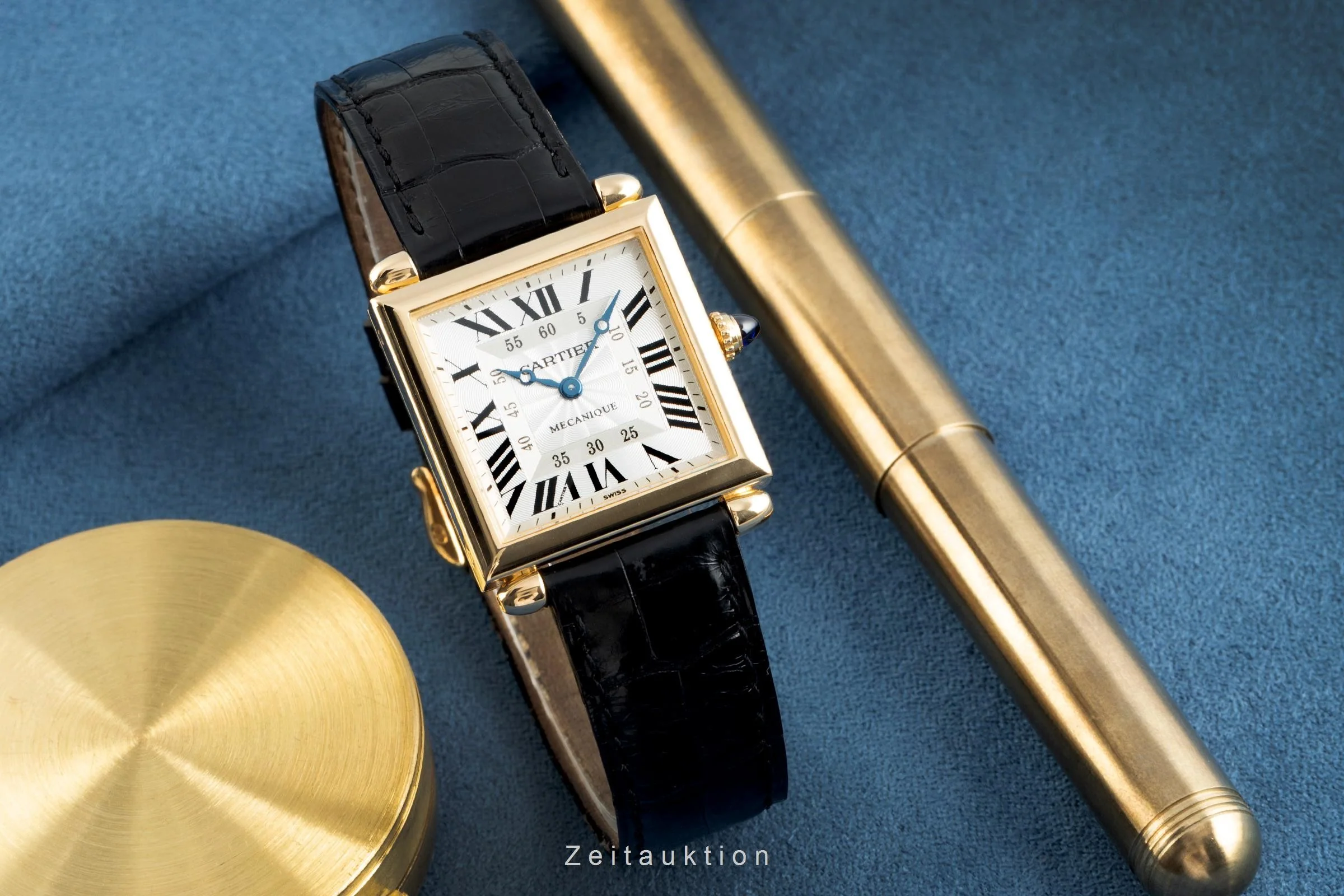 Cartier Tank Obus 18 ct gold manual winding unisex 2380 LP: 13100EUR Limited  [2108632] - Image 3