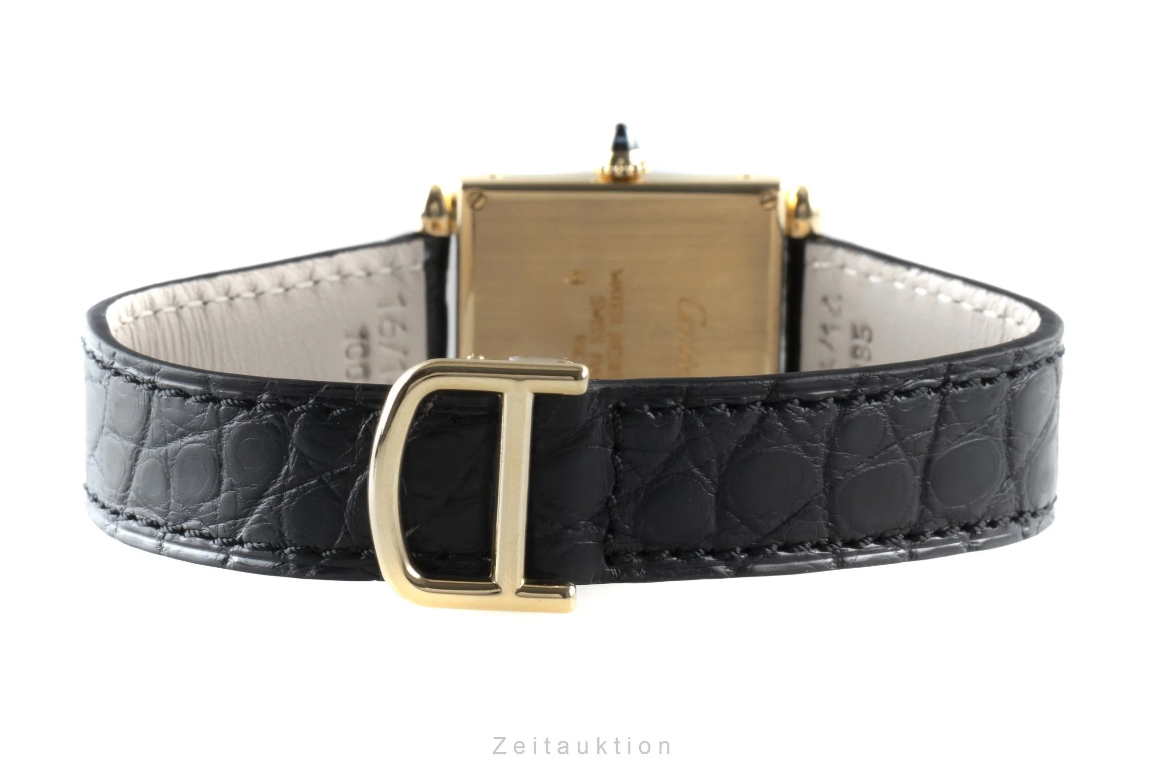 Cartier Tank Obus 18 ct gold quartz unisex 1630 LP: 9250EUR  [2108509] - Image 10