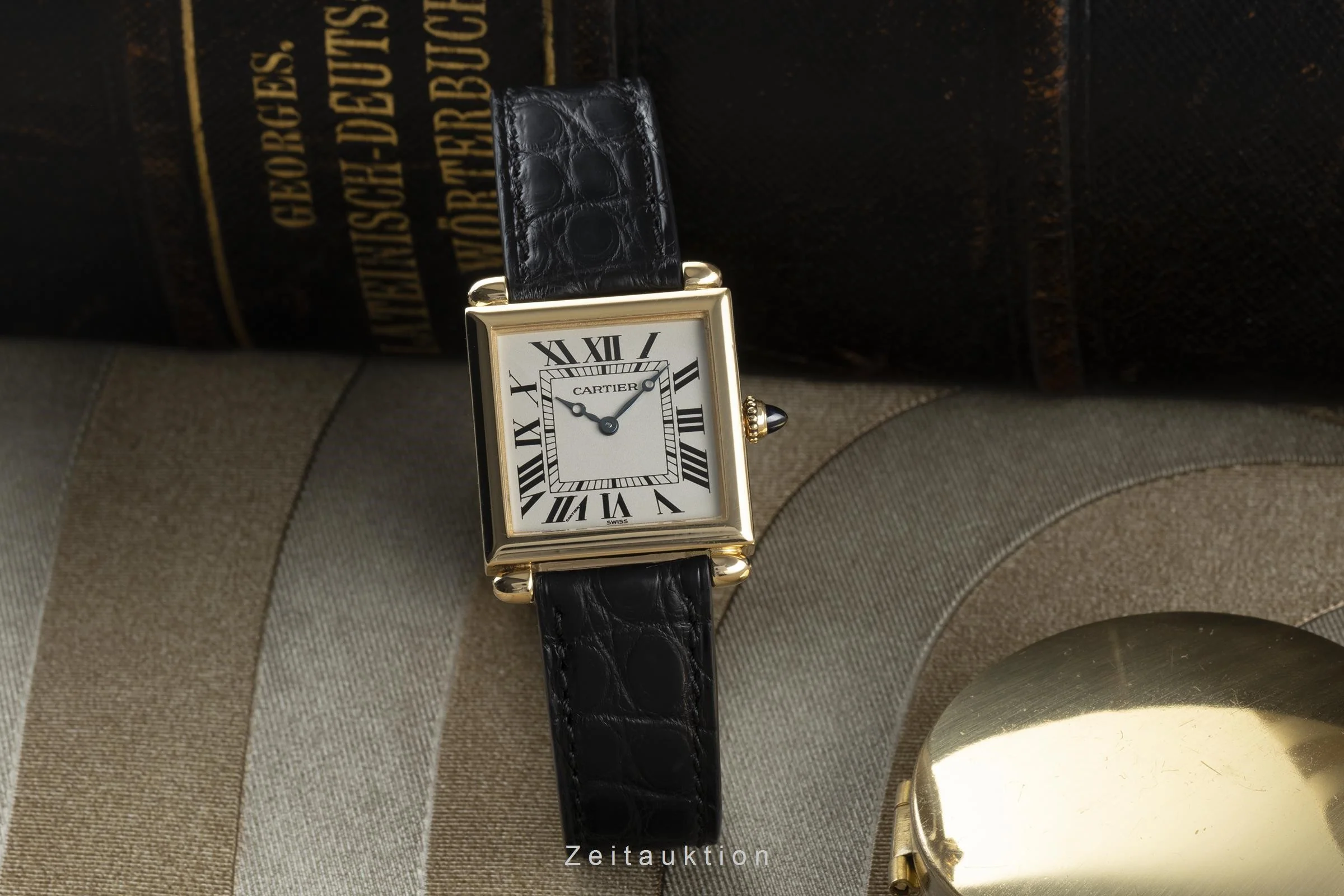 Cartier Tank Obus 18 ct gold quartz unisex 1630 LP: 9250EUR  [2108509] - Image 3
