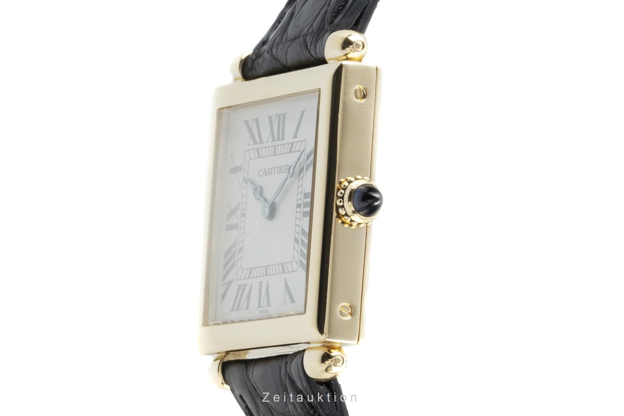 Cartier Tank Obus 18 ct gold quartz unisex 1630 LP: 9250EUR  [2108509] - Image 6