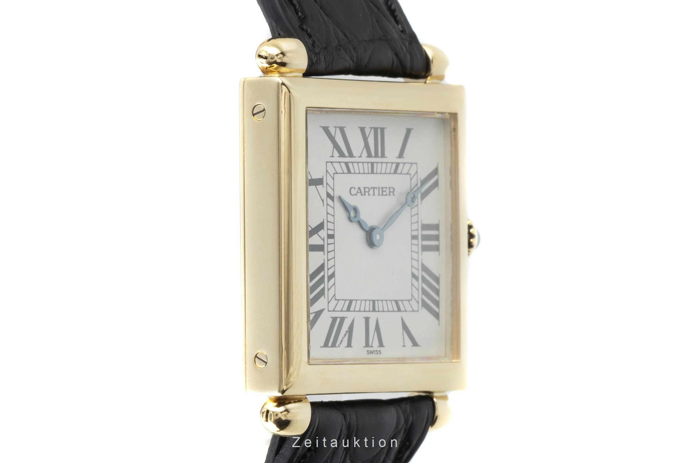 Cartier Tank Obus 18 ct gold quartz unisex 1630 LP: 9250EUR  [2108509] - Image 7
