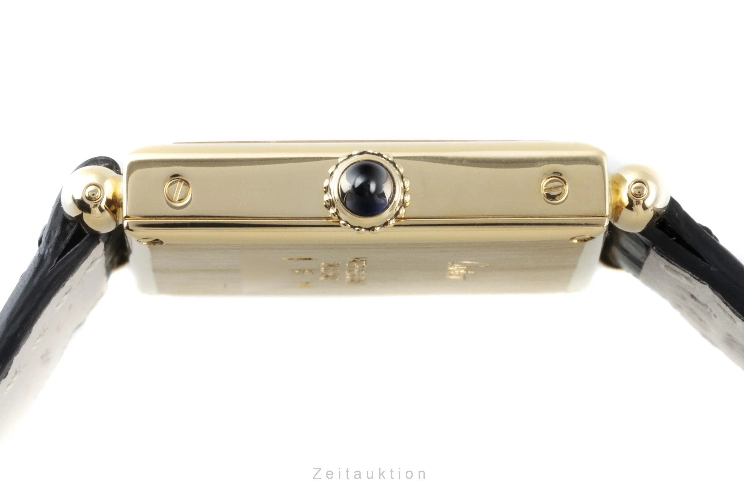 Cartier Tank Obus 18 ct gold quartz unisex 1630 LP: 9250EUR  [2108509] - Image 9