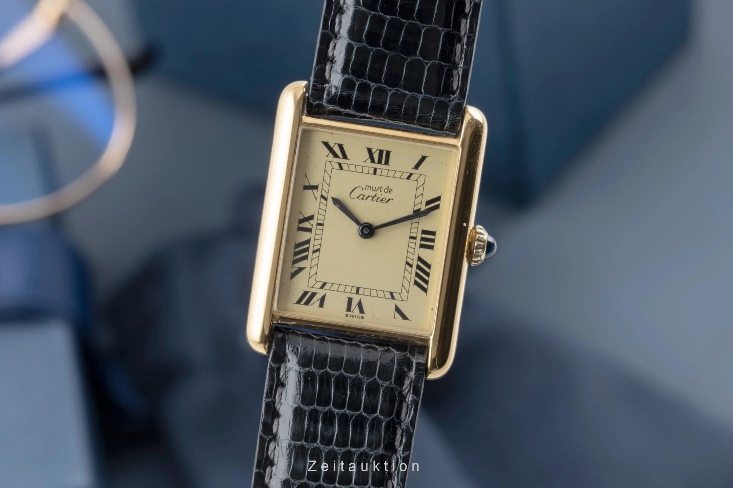 Cartier Tank silver-gilt manual winding unisex  [2506156] - Image 2