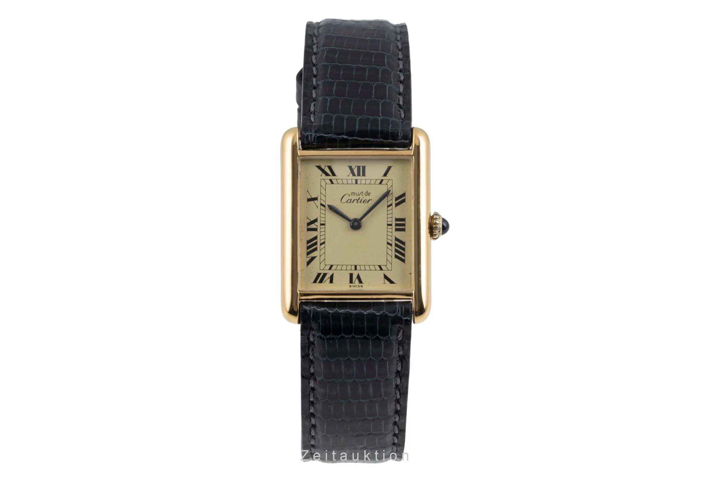 Cartier Tank silver-gilt manual winding unisex  [2506156] - Image 5
