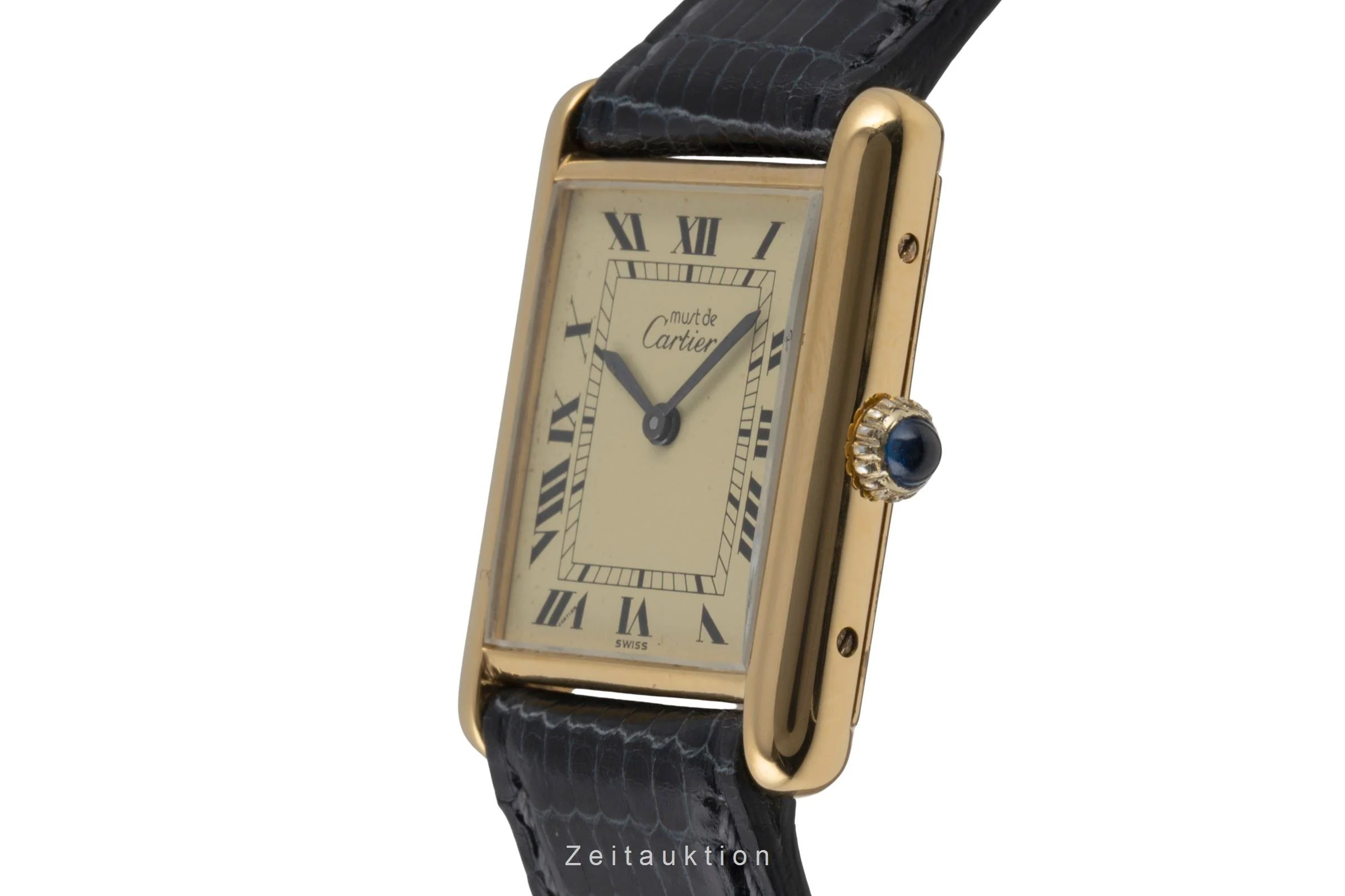 Cartier Tank silver-gilt manual winding unisex  [2506156] - Image 7