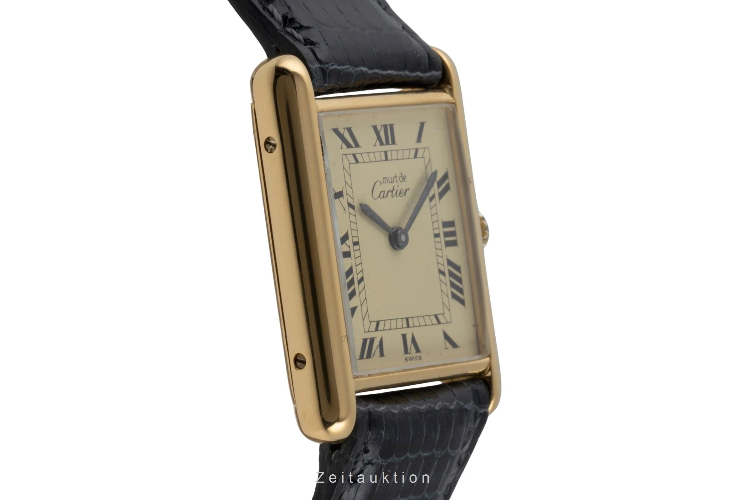 Cartier Tank silver-gilt manual winding unisex  [2506156] - Image 8