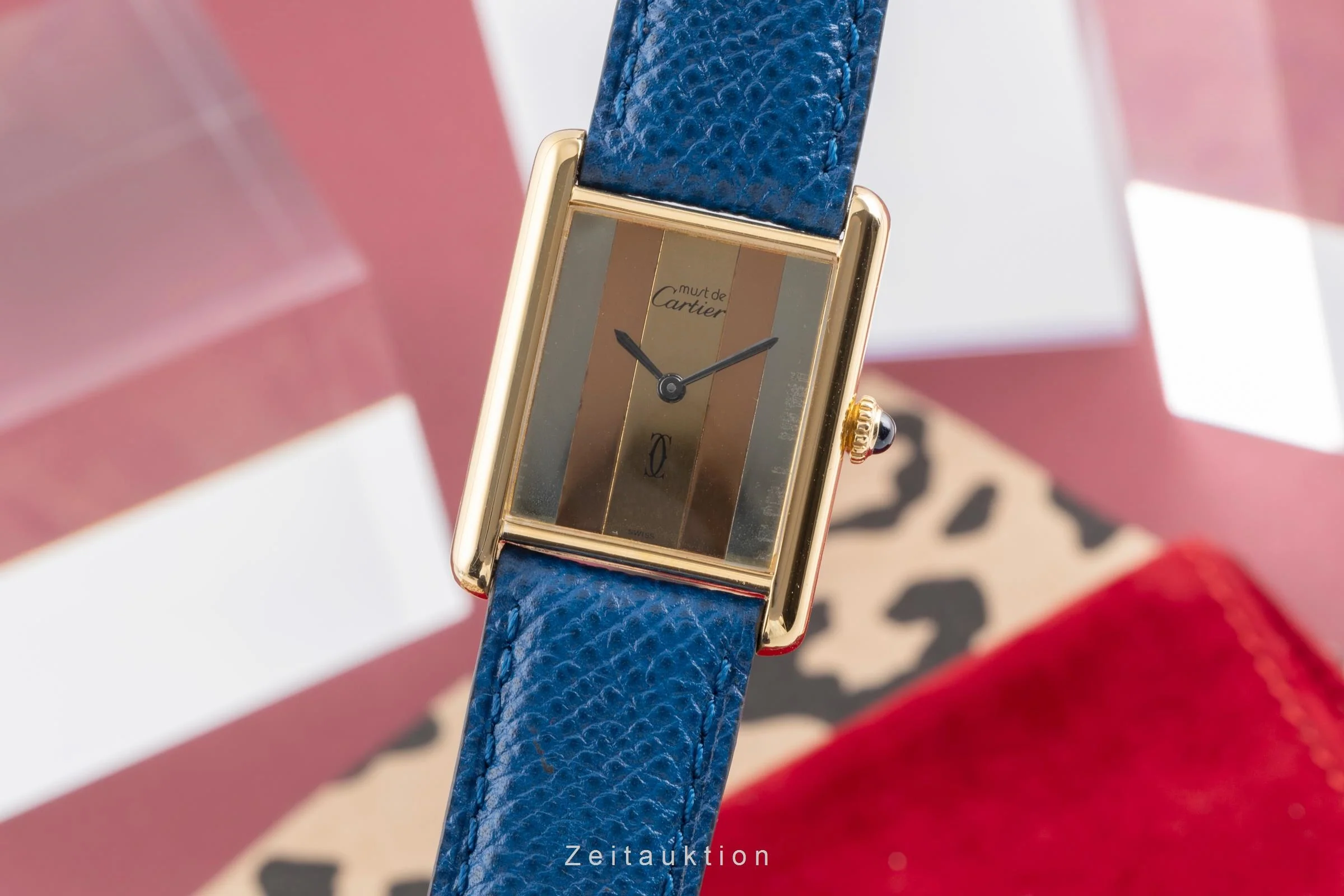 Cartier Tank silver-gilt manual winding unisex 6  [2503791] - Image 2
