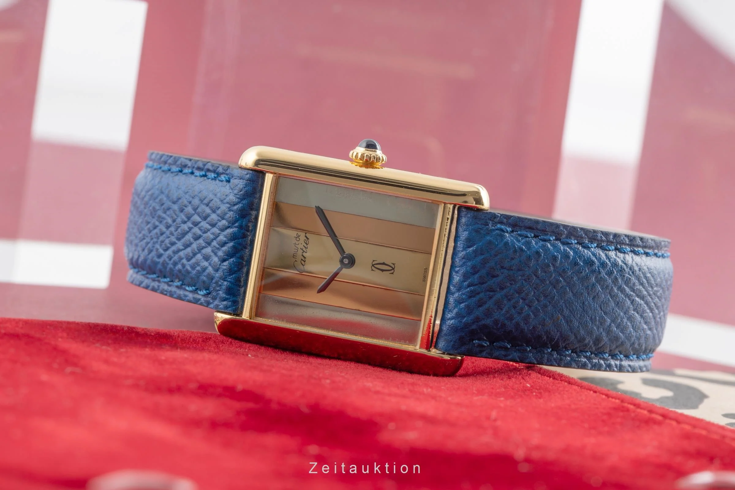 Cartier Tank silver-gilt manual winding unisex 6  [2503791] - Image 3