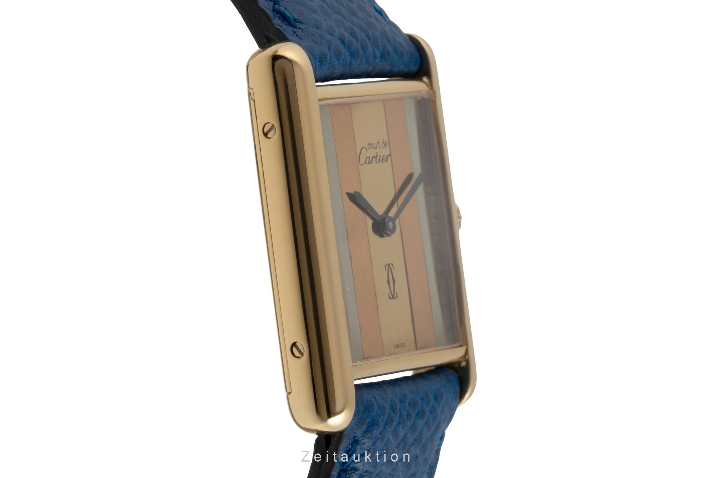 Cartier Tank silver-gilt manual winding unisex 6  [2503791] - Image 8