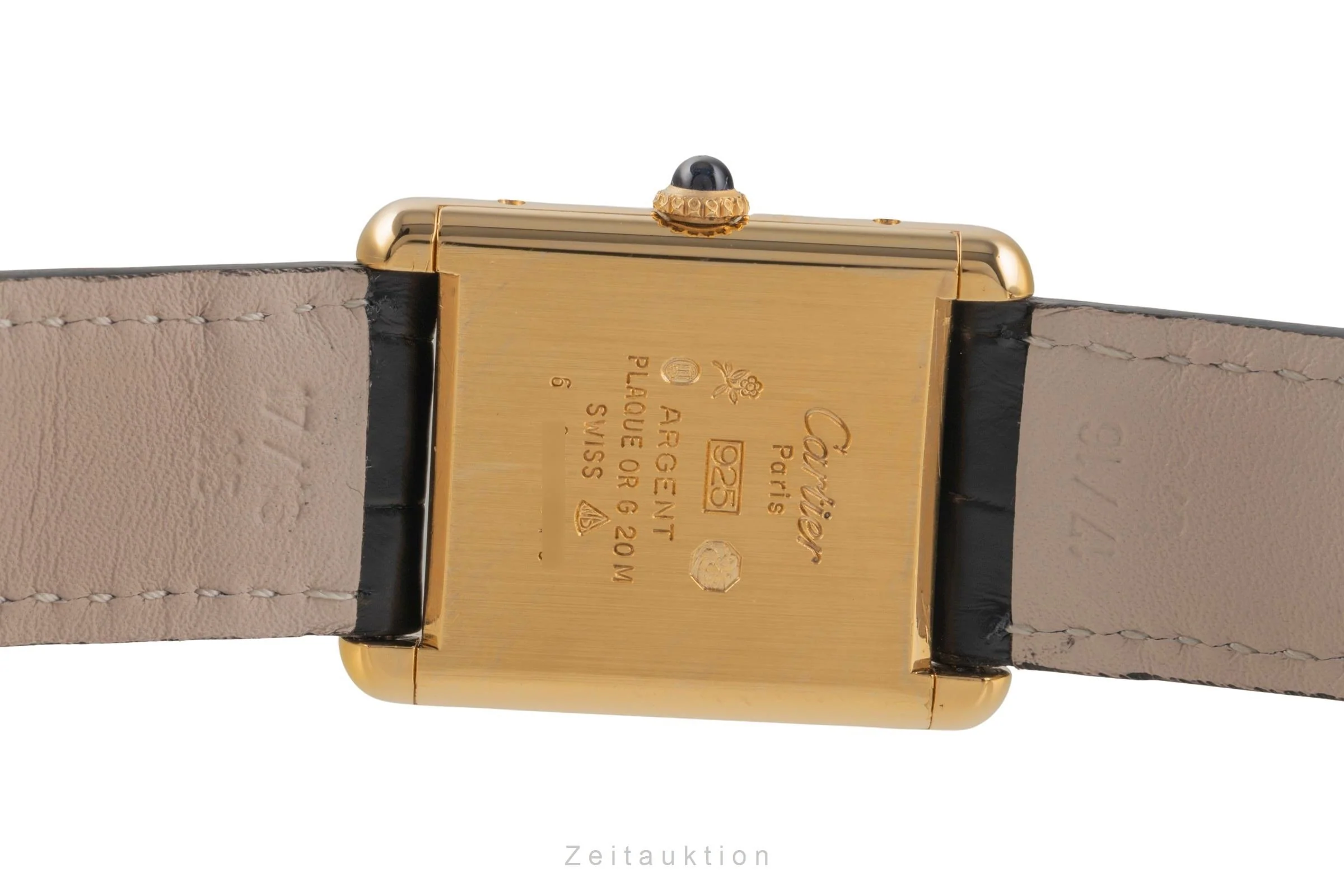 Cartier Tank silver-gilt manual winding unisex 6  [2504166] - Image 11