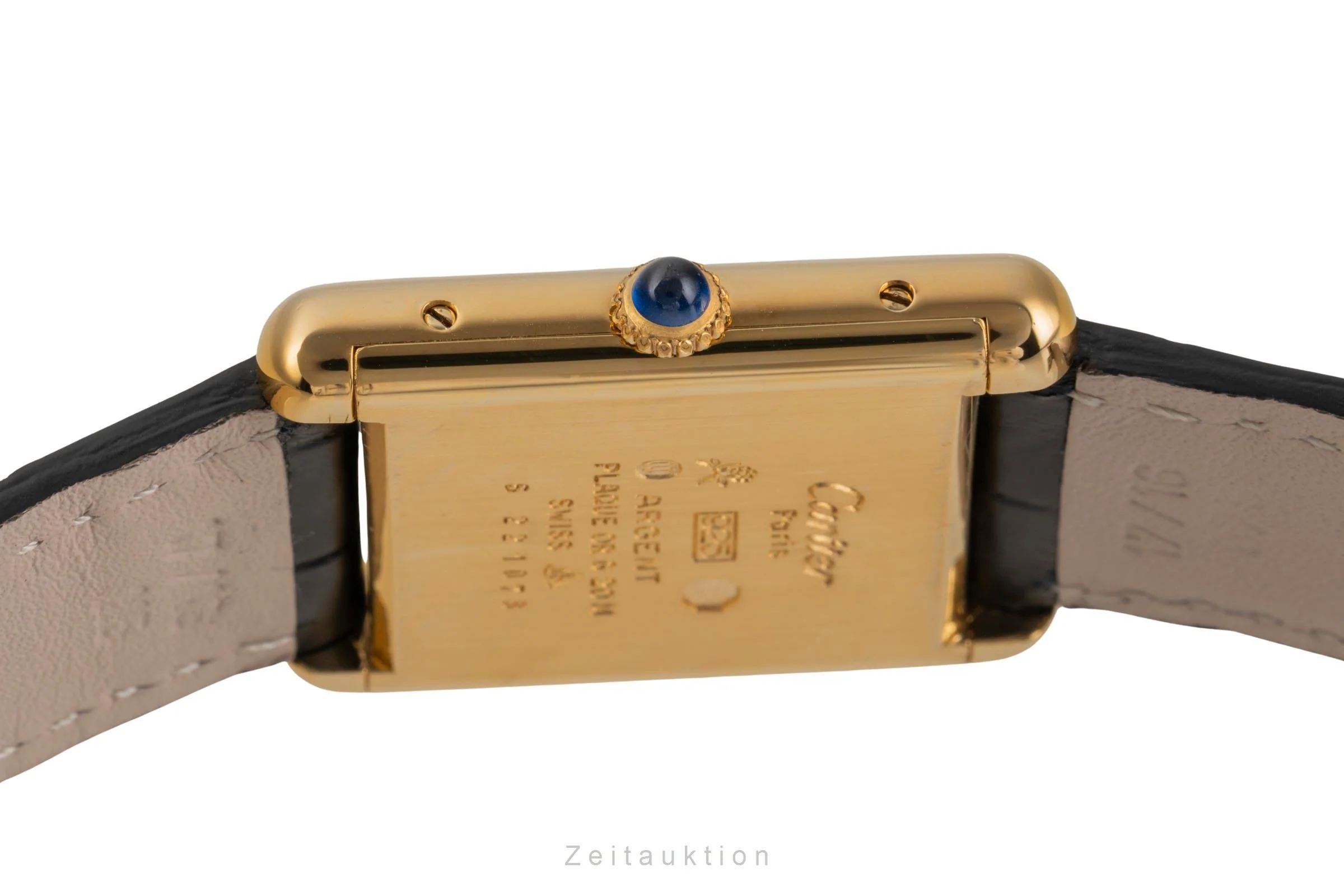 Cartier Tank silver-gilt manual winding unisex 6  [2504166] - Image 12