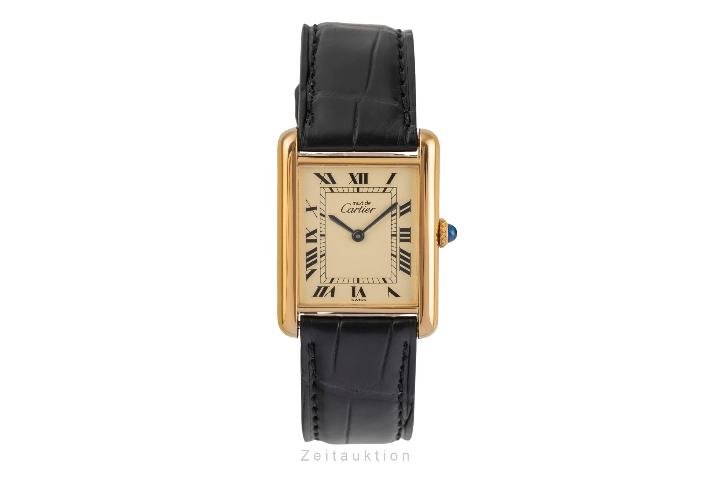 Cartier Tank silver-gilt manual winding unisex 6  [2504166] - Image 5