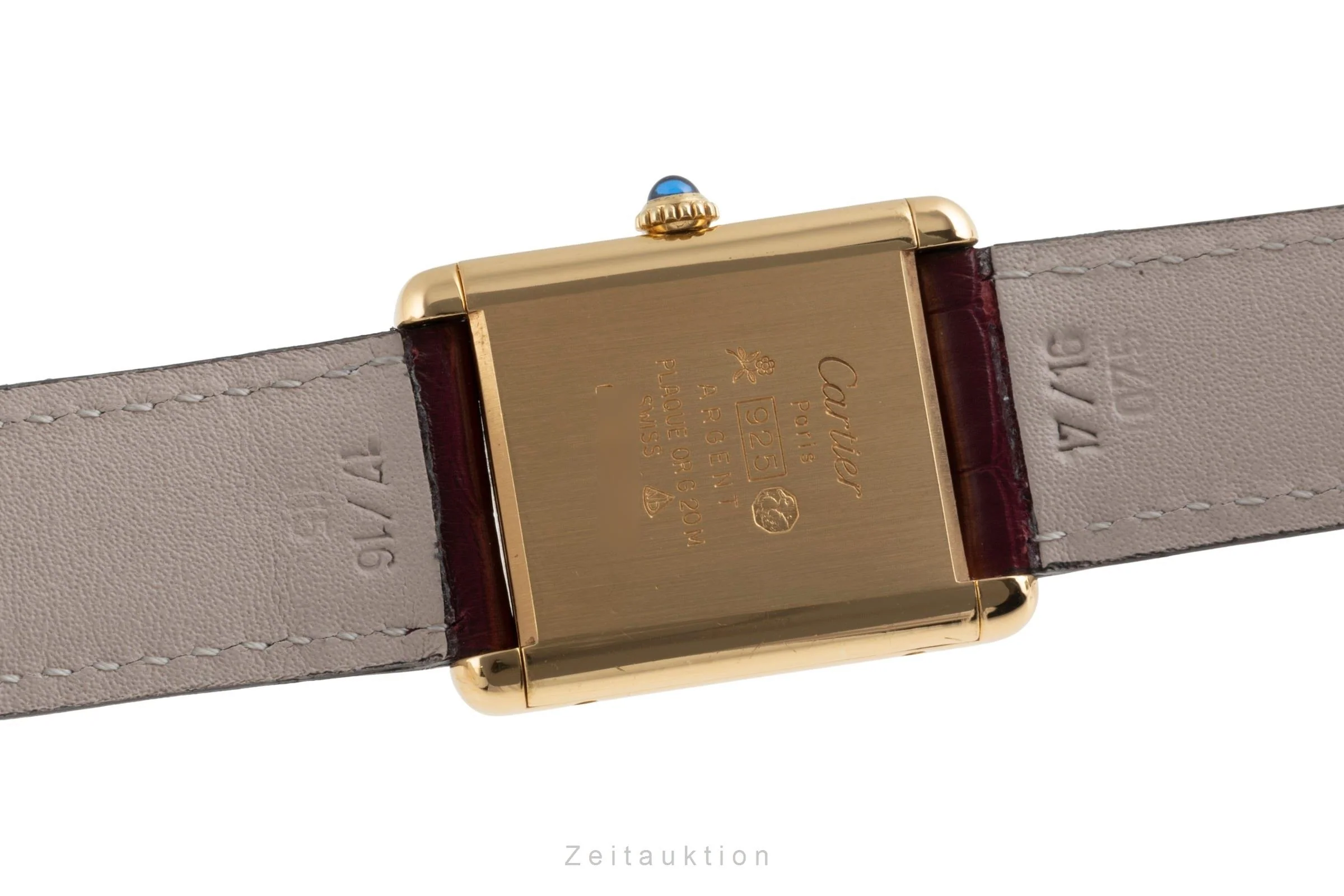 Cartier Tank silver-gilt manual winding unisex 6  [2504381] - Image 11