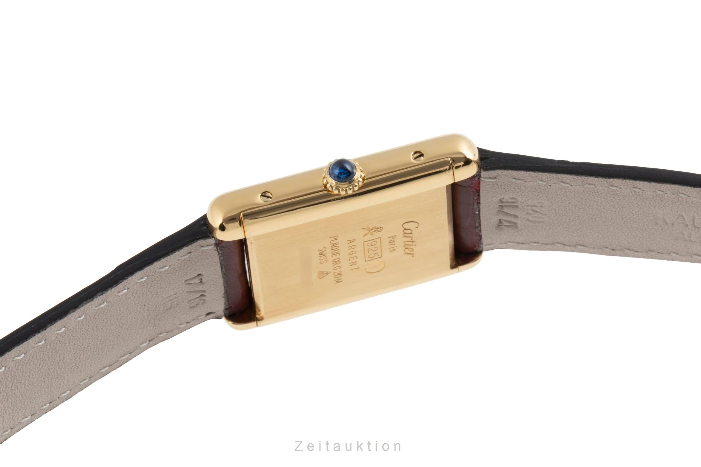 Cartier Tank silver-gilt manual winding unisex 6  [2504381] - Image 12