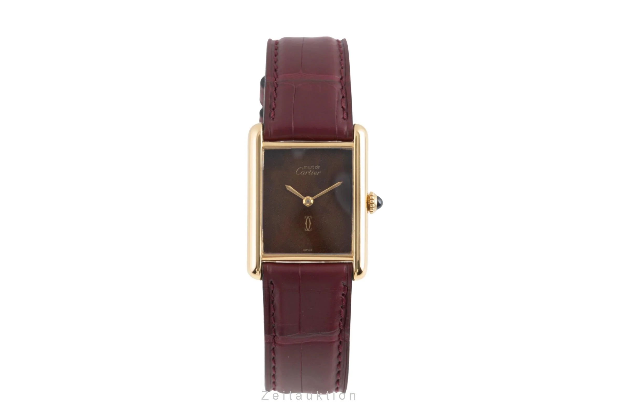 Cartier Tank silver-gilt manual winding unisex 6  [2504381] - Image 5