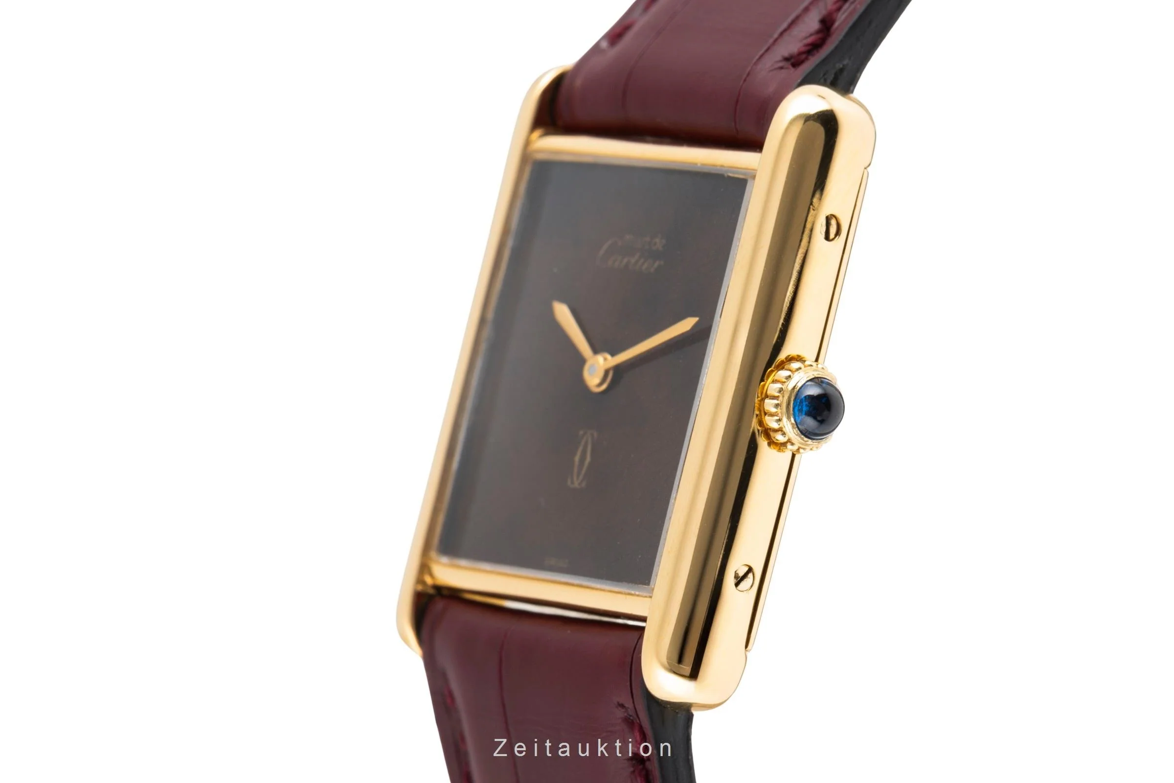 Cartier Tank silver-gilt manual winding unisex 6  [2504381] - Image 7