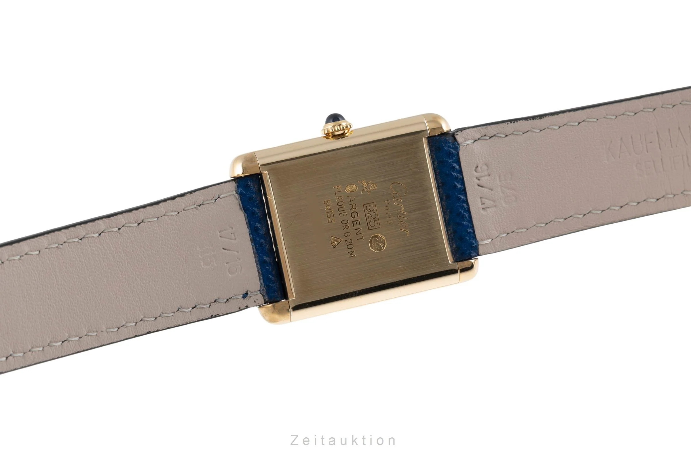 Cartier Tank silver-gilt manual winding unisex 6  [2504758] - Image 11