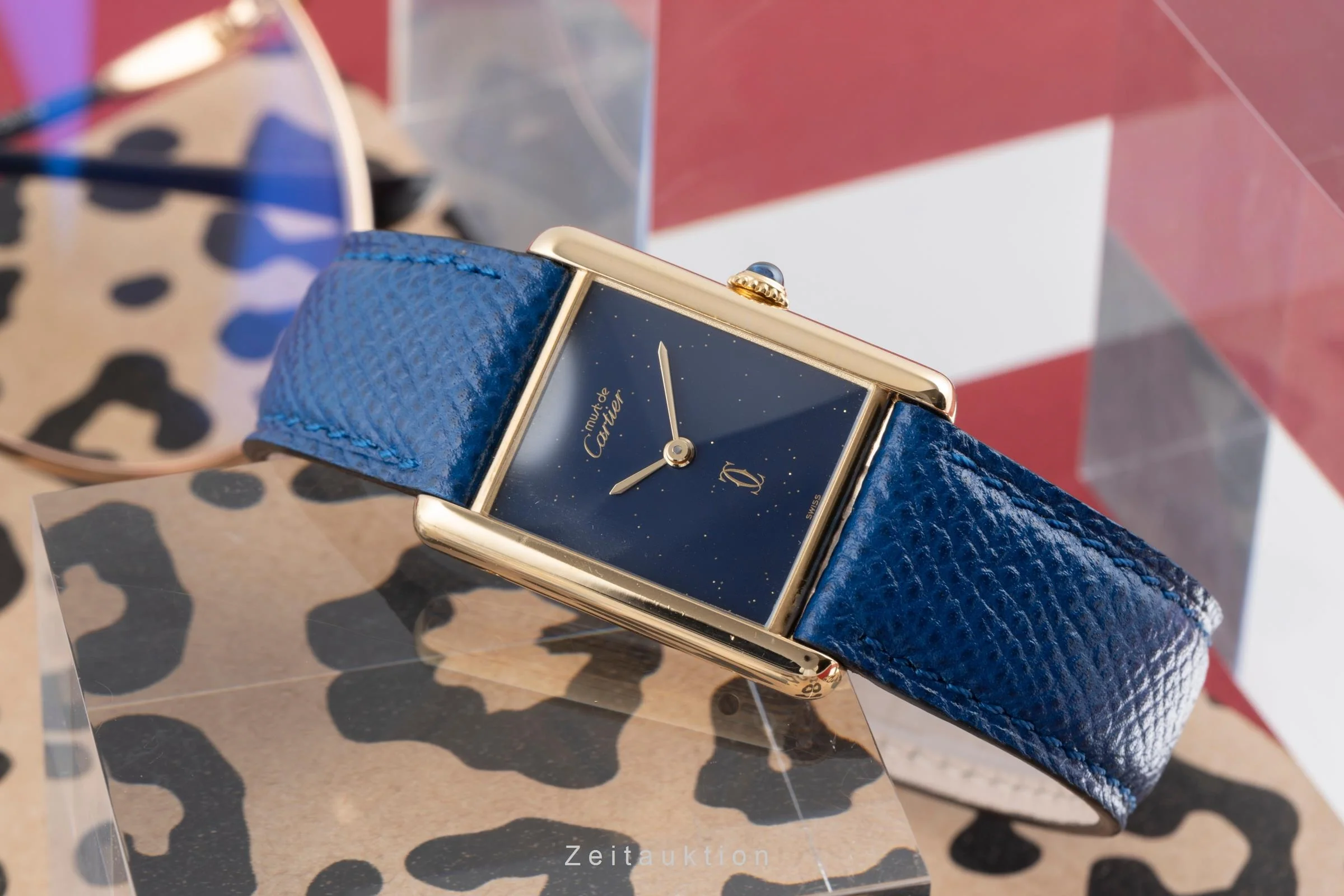 Cartier Tank silver-gilt manual winding unisex 6  [2504758] - Image 3