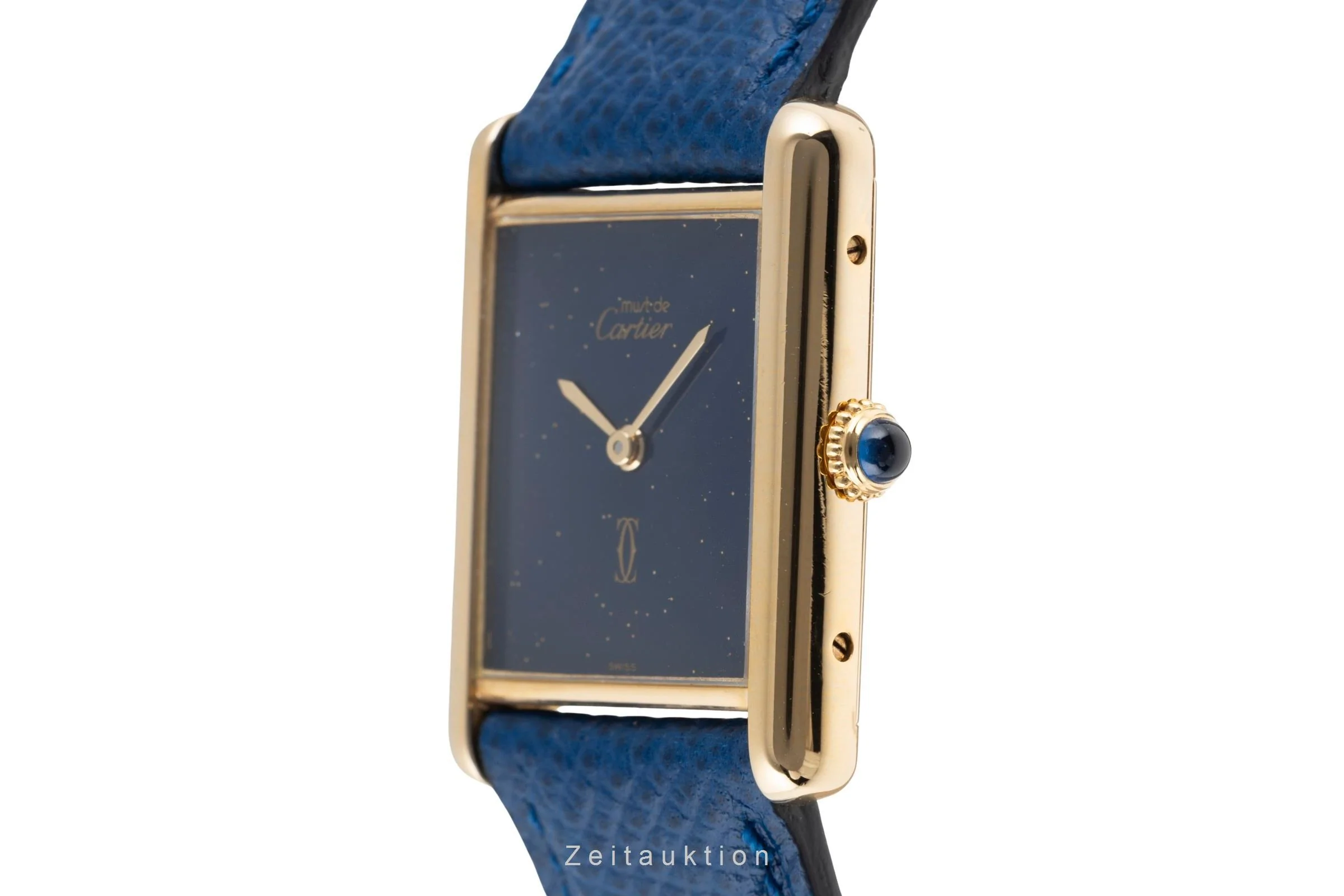 Cartier Tank silver-gilt manual winding unisex 6  [2504758] - Image 7