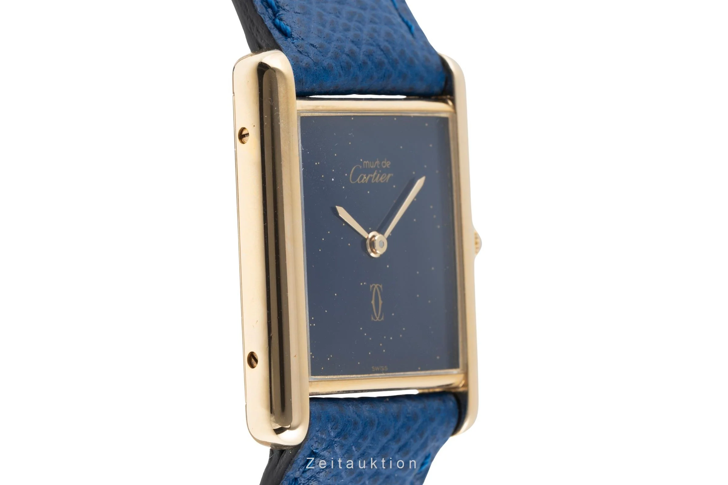 Cartier Tank silver-gilt manual winding unisex 6  [2504758] - Image 8