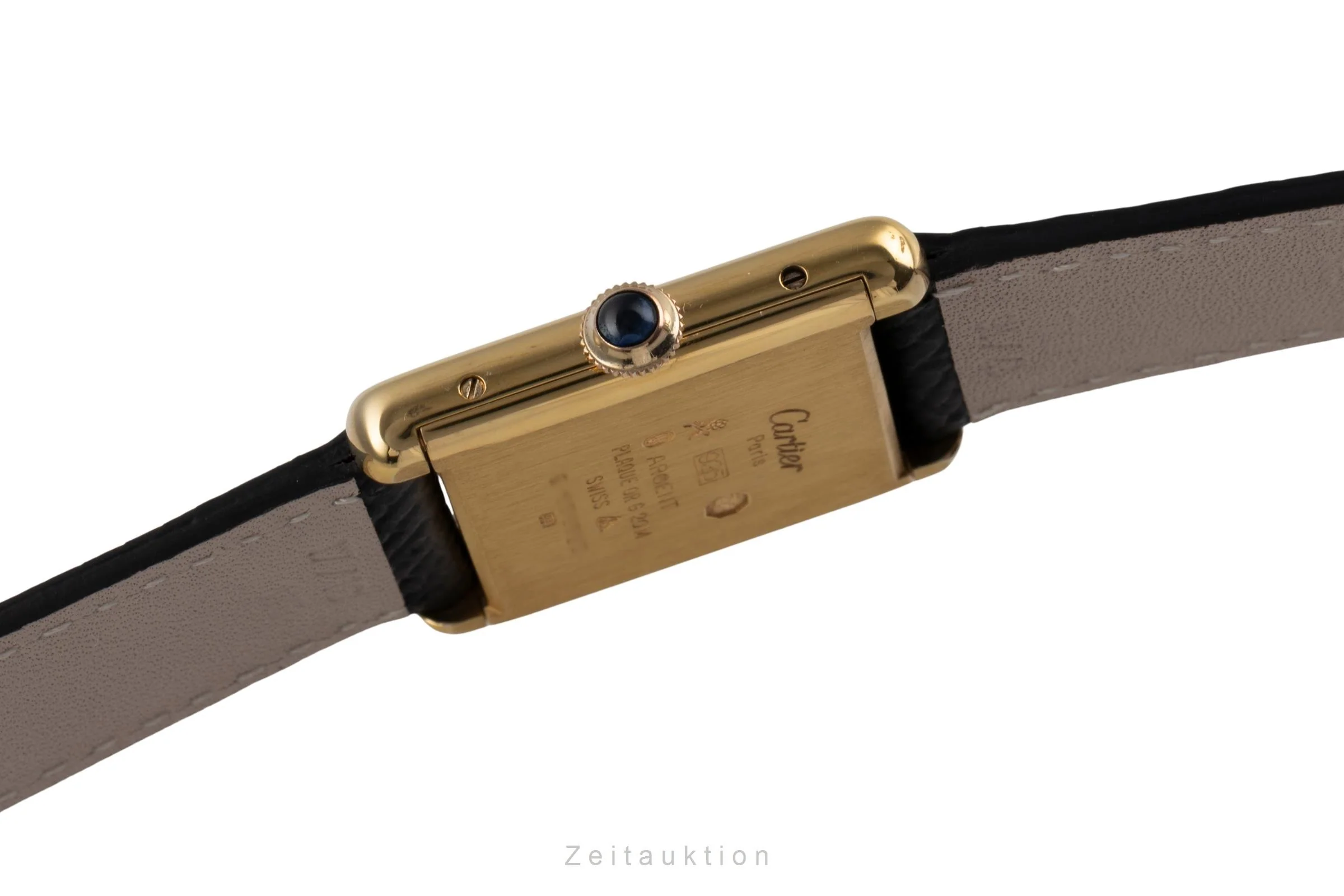 Cartier Tank silver-gilt manual winding unisex 6  [2504821] - Image 12