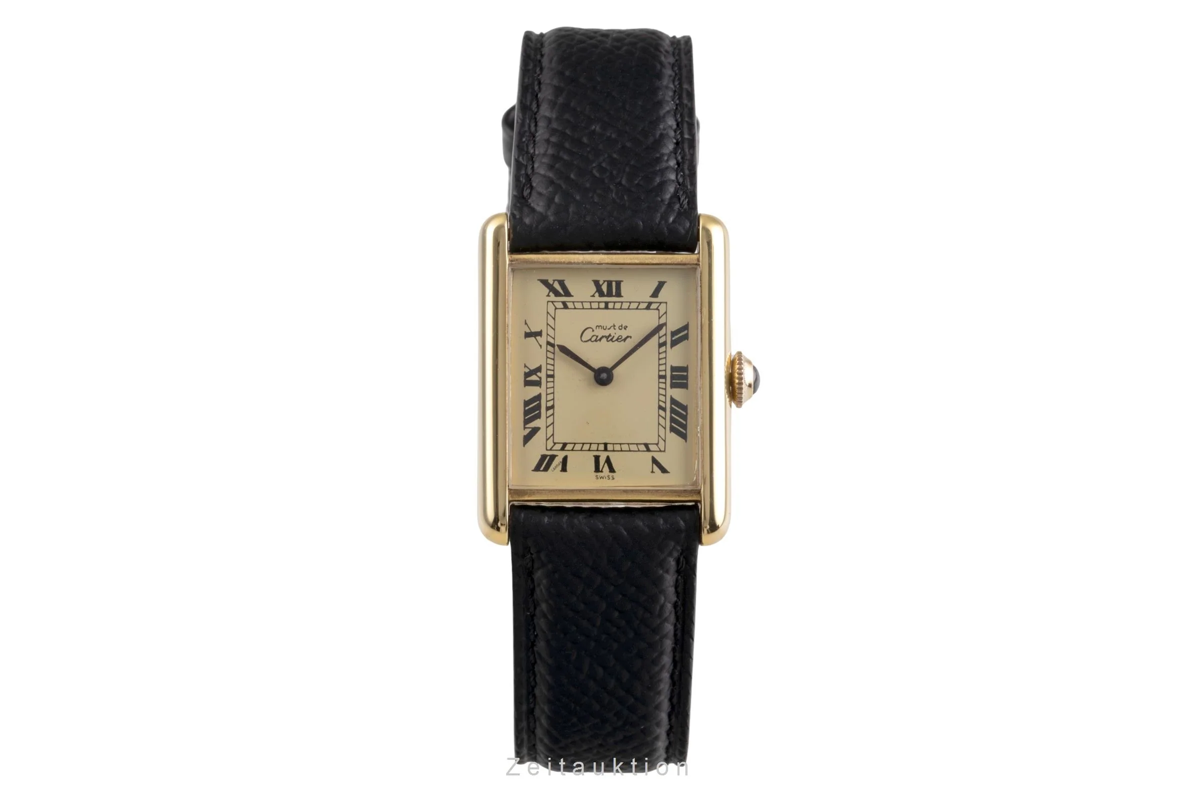 Cartier Tank silver-gilt manual winding unisex 6  [2504821] - Image 5
