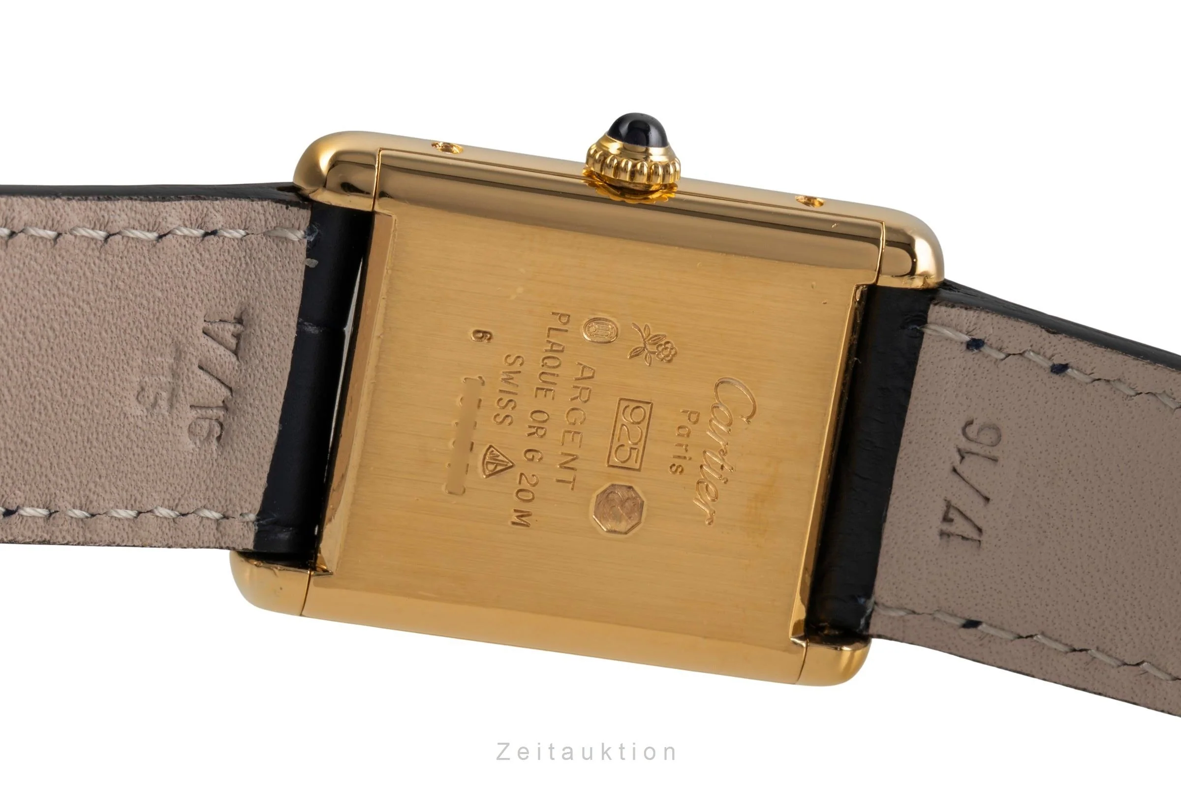 Cartier Tank silver-gilt manual winding unisex Vintage  [2502730] - Image 11