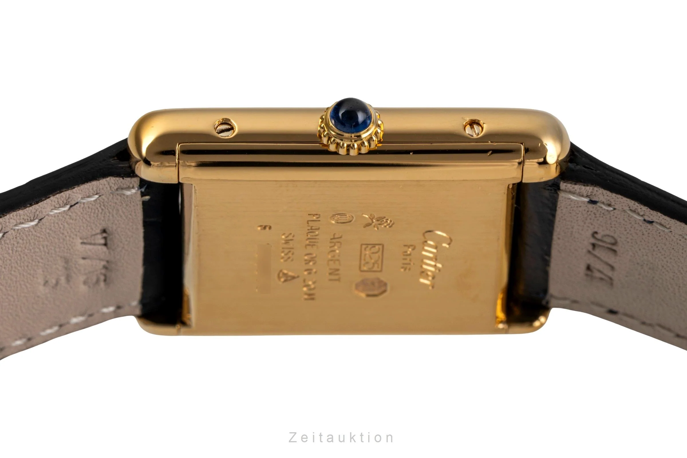 Cartier Tank silver-gilt manual winding unisex Vintage  [2502730] - Image 12