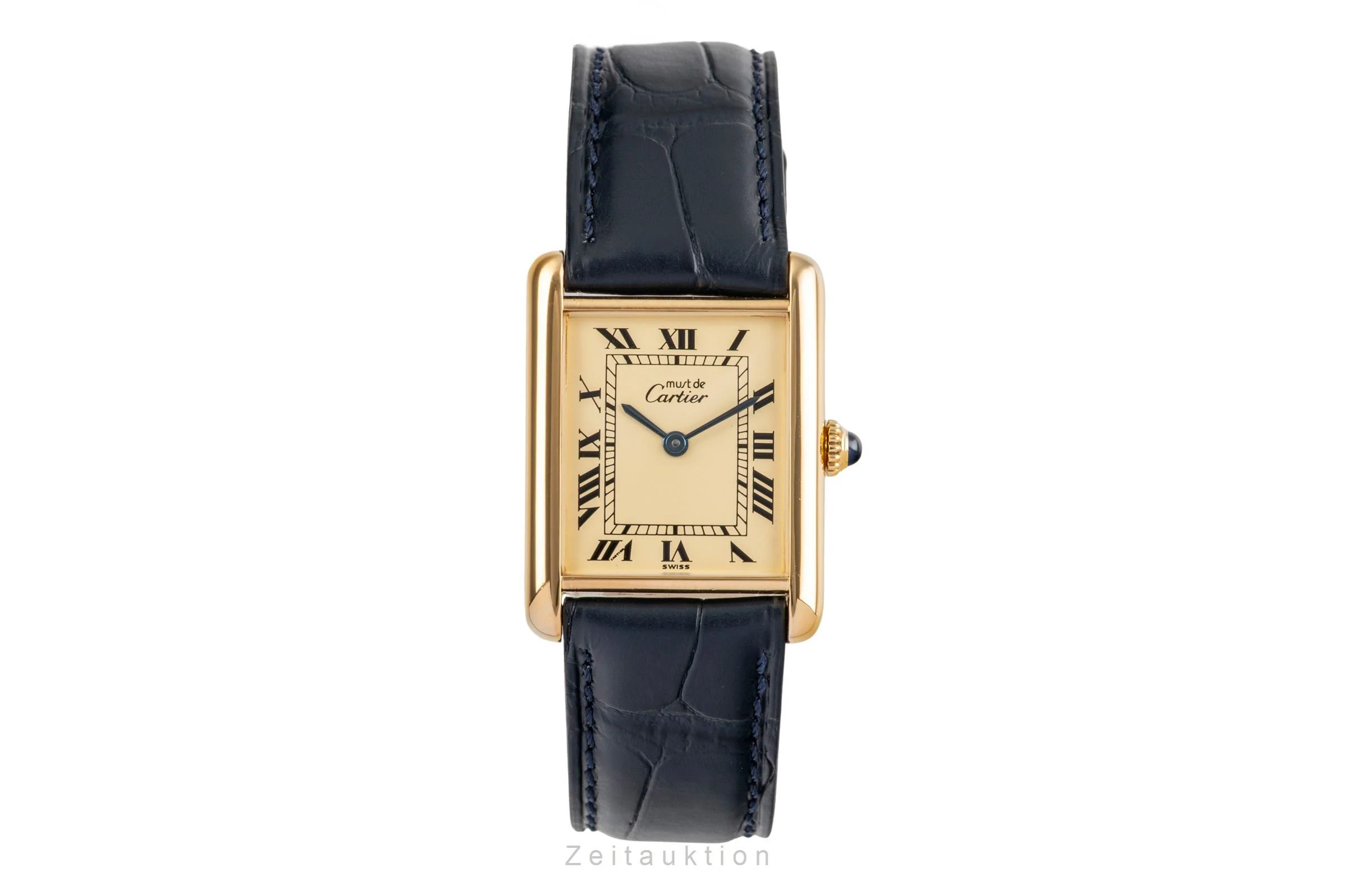 Cartier Tank silver-gilt manual winding unisex Vintage  [2502730] - Image 5