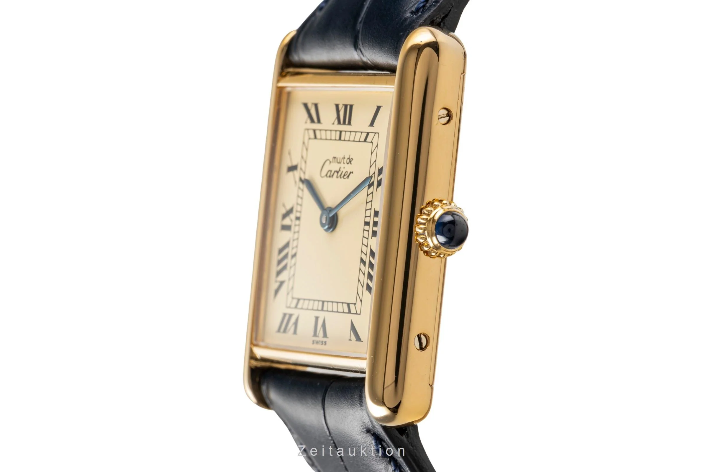 Cartier Tank silver-gilt manual winding unisex Vintage  [2502730] - Image 7