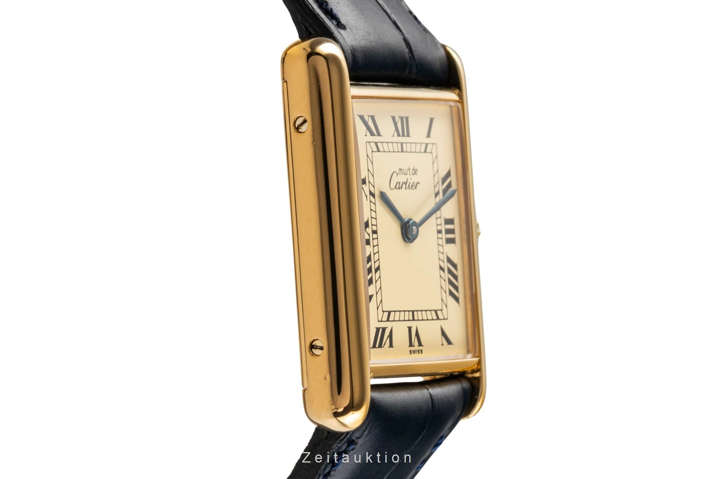 Cartier Tank silver-gilt manual winding unisex Vintage  [2502730] - Image 8