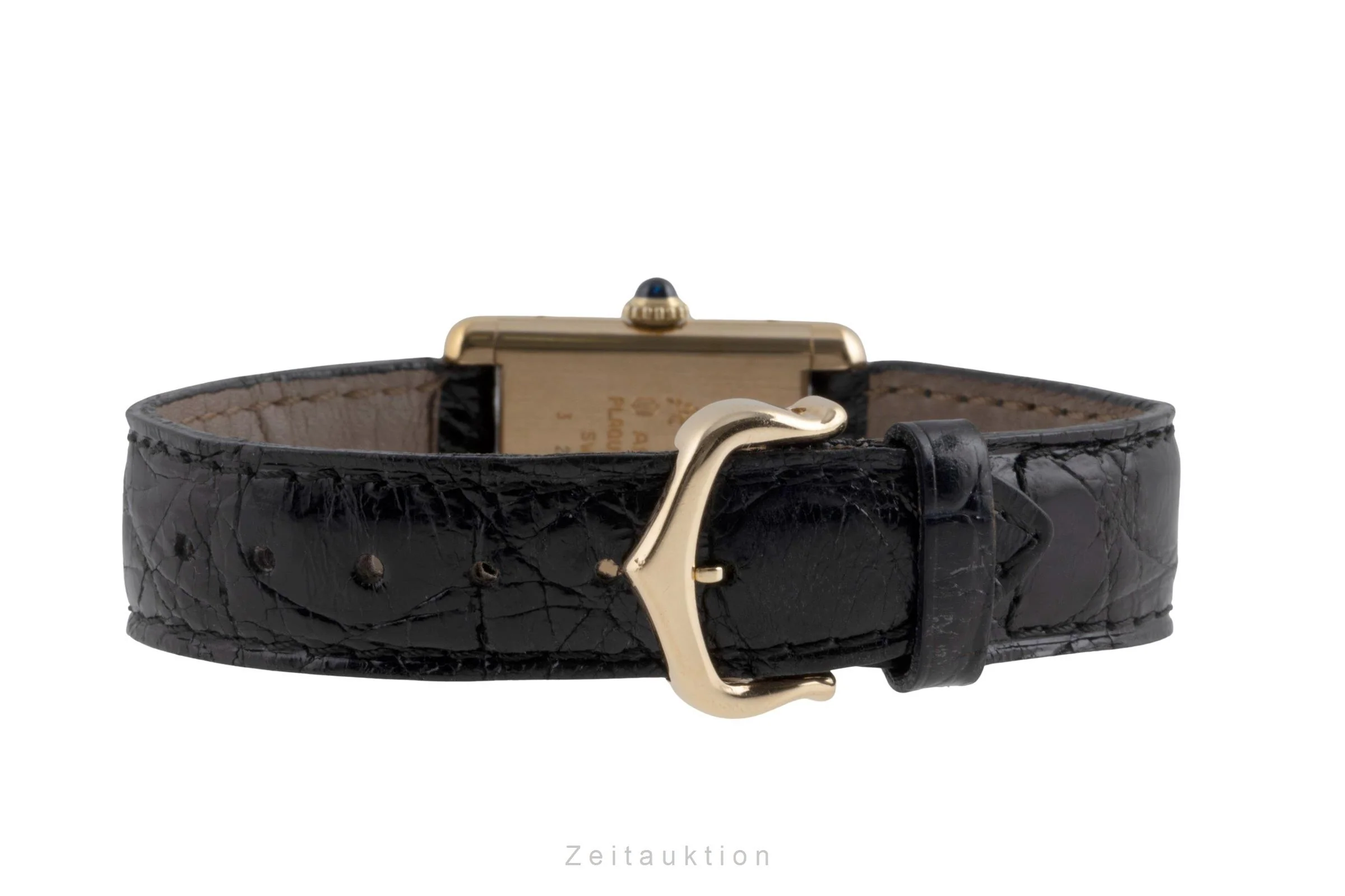 Cartier Tank silver-gilt manual winding women's watch 3  [2504217] - Image 13