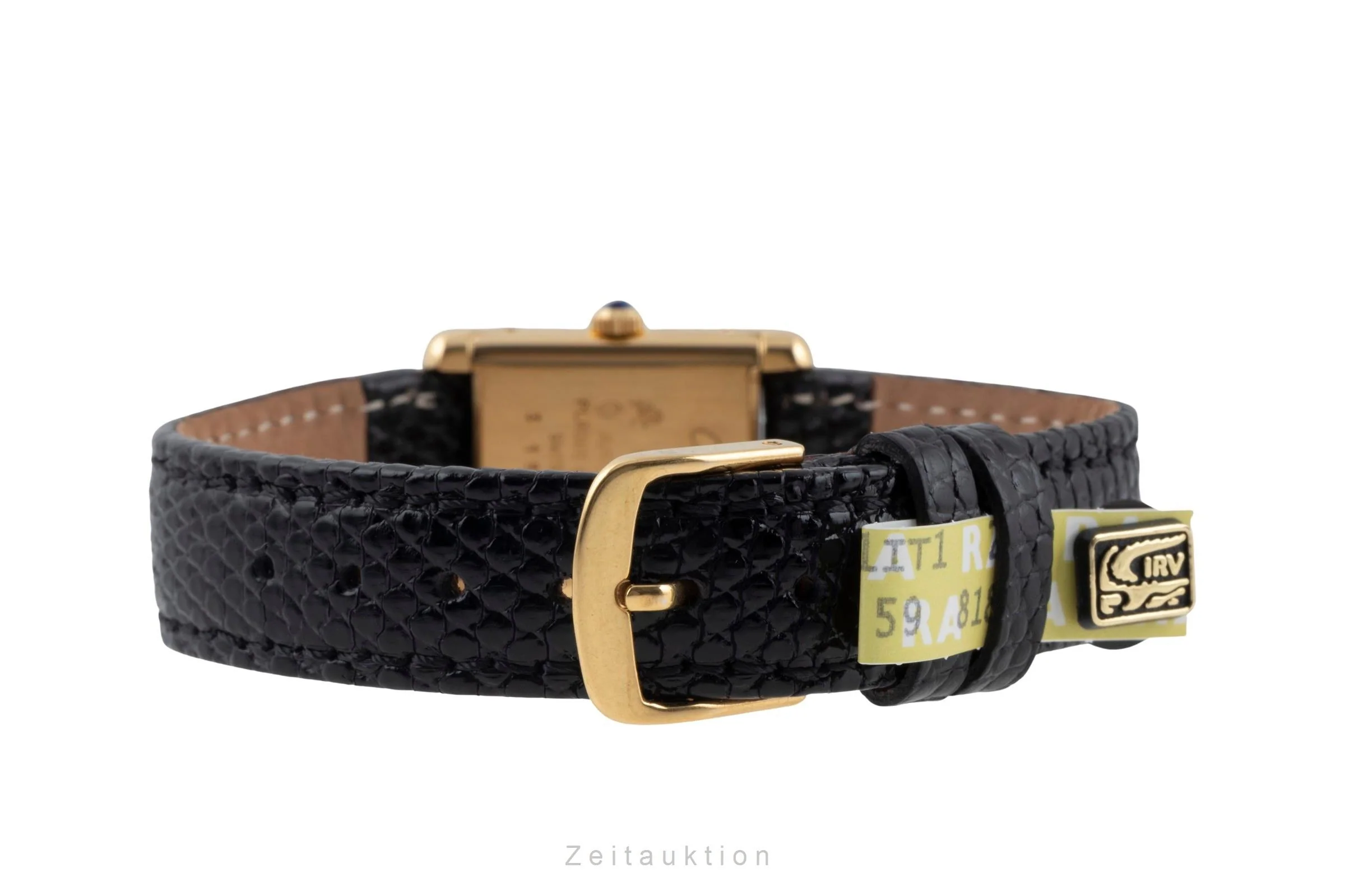 Cartier Tank silver-gilt manual winding women's watch Vintage  [2600037] - Image 12