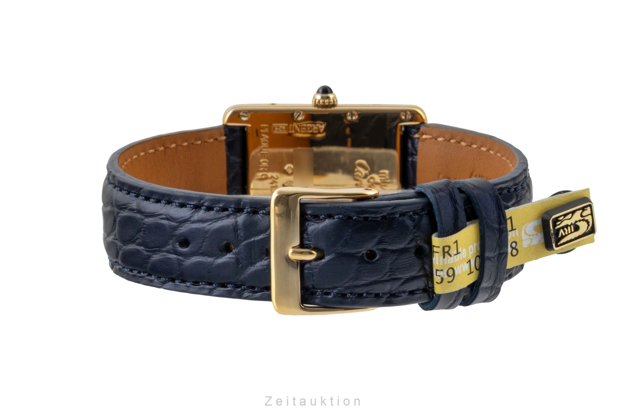 Cartier Tank silver-gilt quartz men's watch W1013754  [2600480] - Image 13
