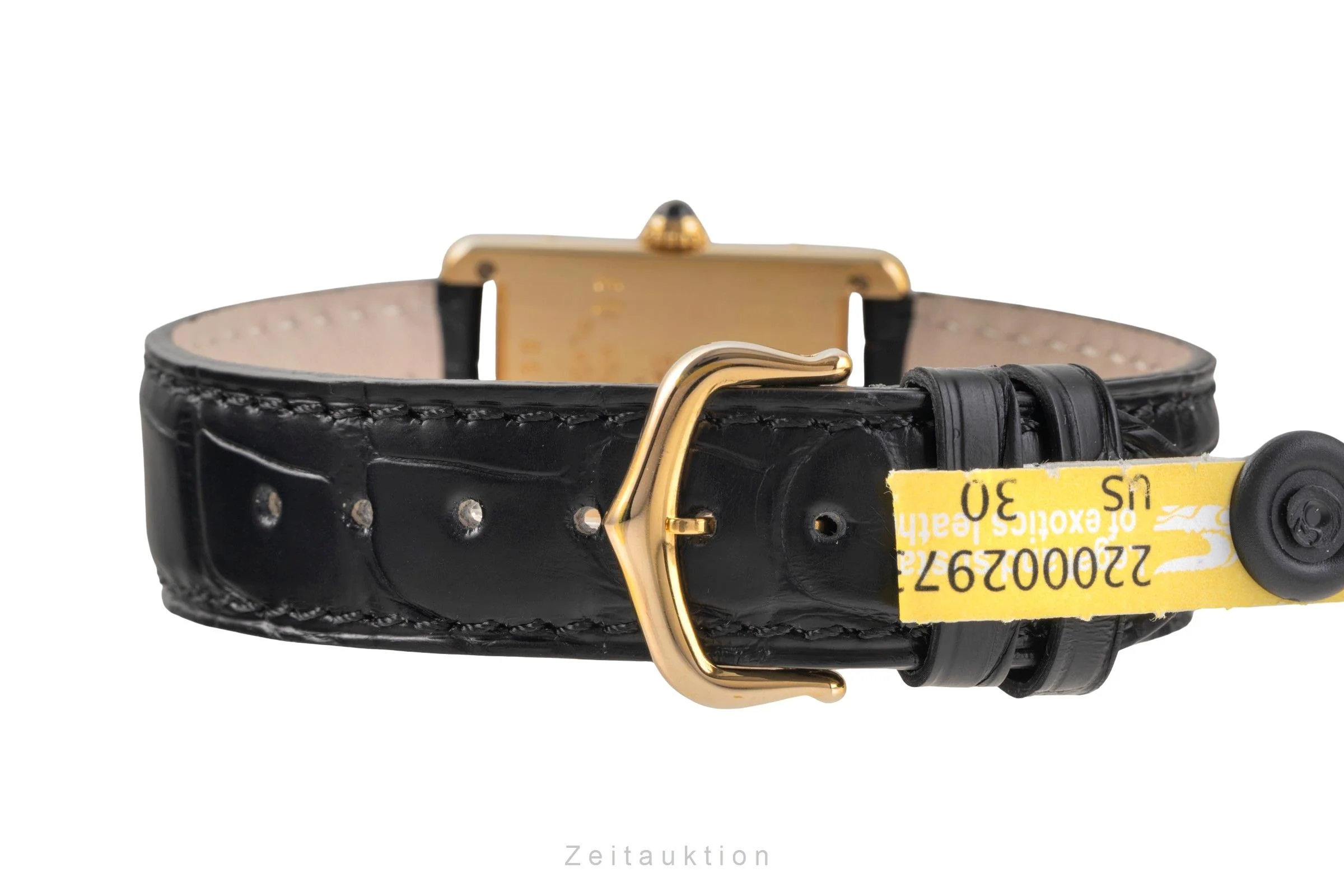 Cartier Tank silver-gilt quartz unisex 1615  [2503708] - Image 13