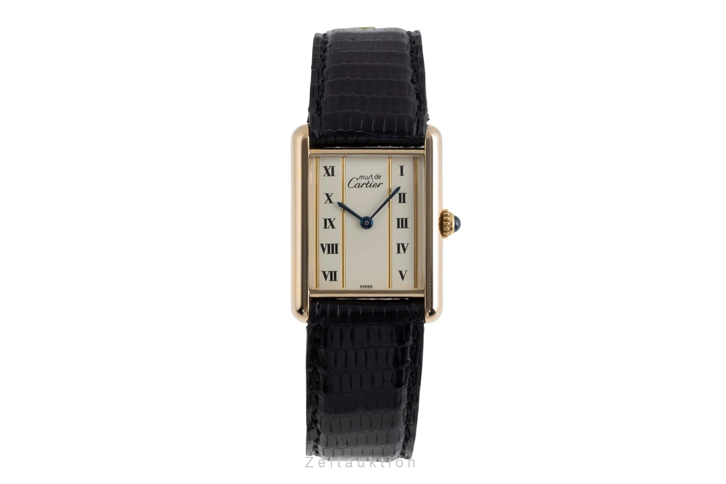 Cartier Tank silver-gilt quartz unisex 590005  [2502116] - Image 5