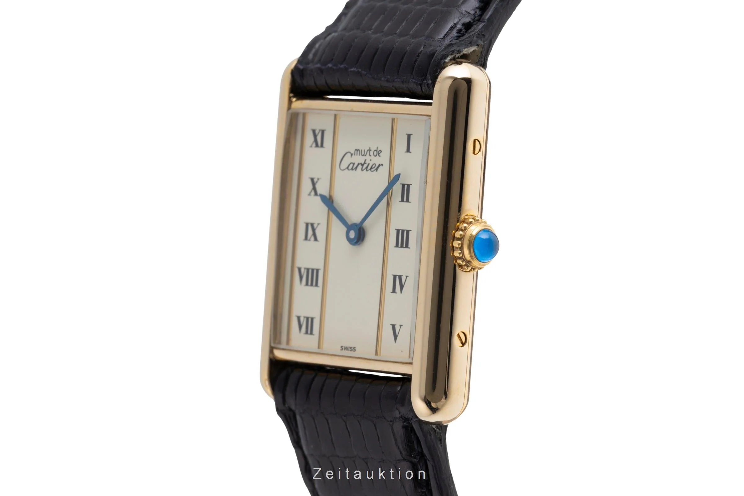 Cartier Tank silver-gilt quartz unisex 590005  [2502116] - Image 7