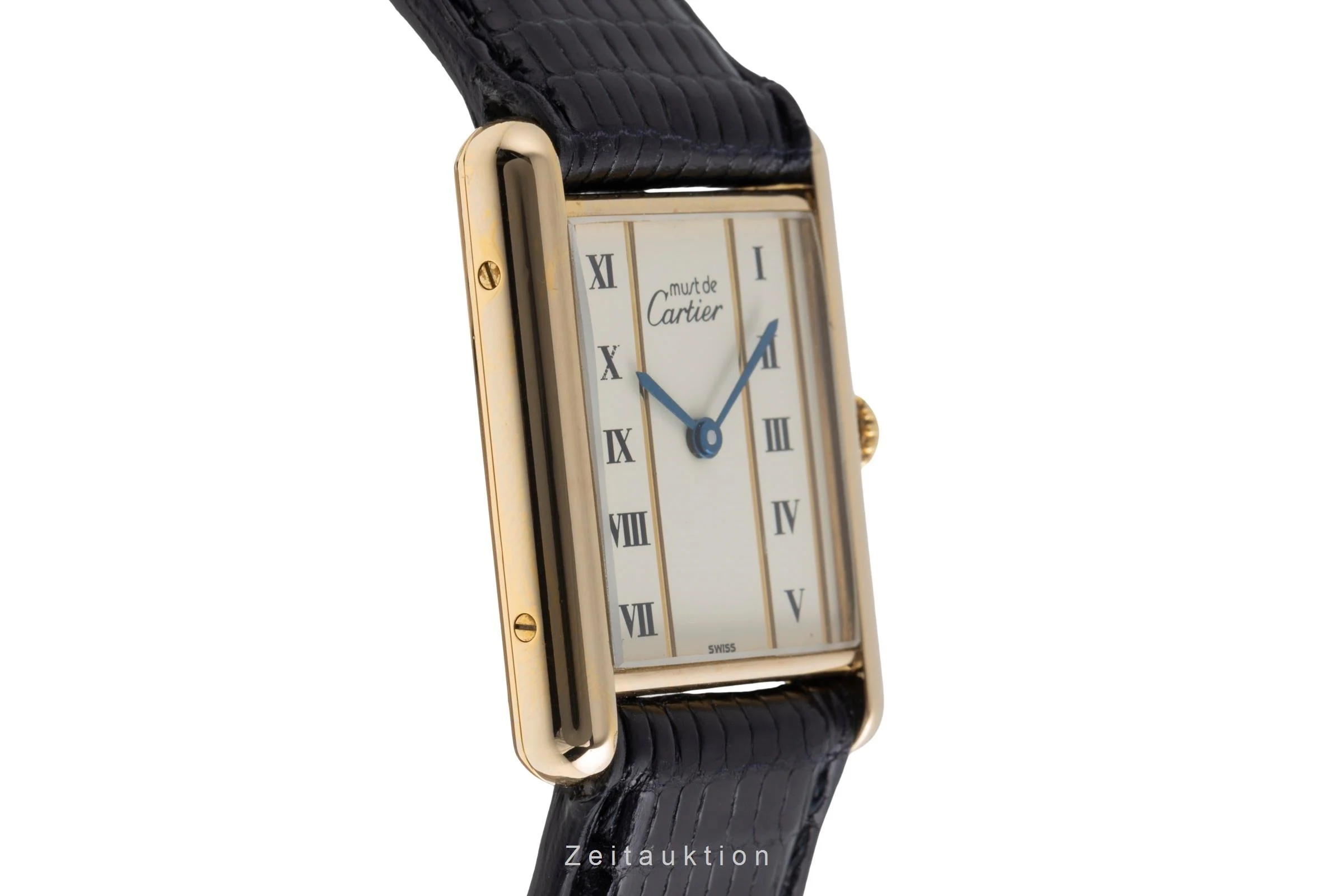 Cartier Tank silver-gilt quartz unisex 590005  [2502116] - Image 8