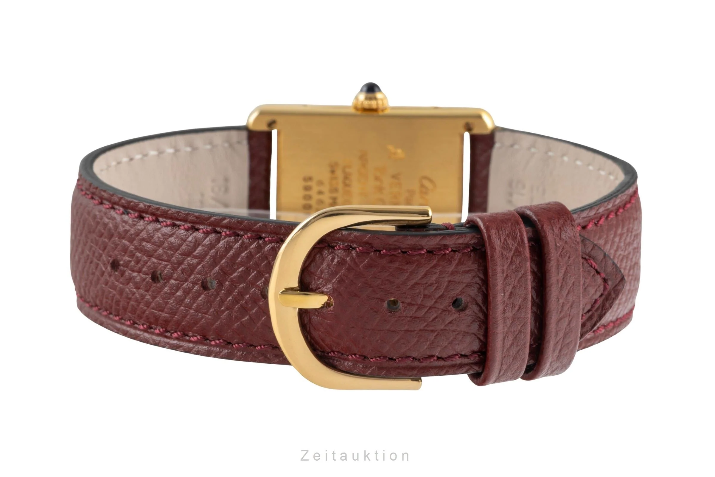 Cartier Tank silver-gilt quartz unisex 590005  [2504764] - Image 13