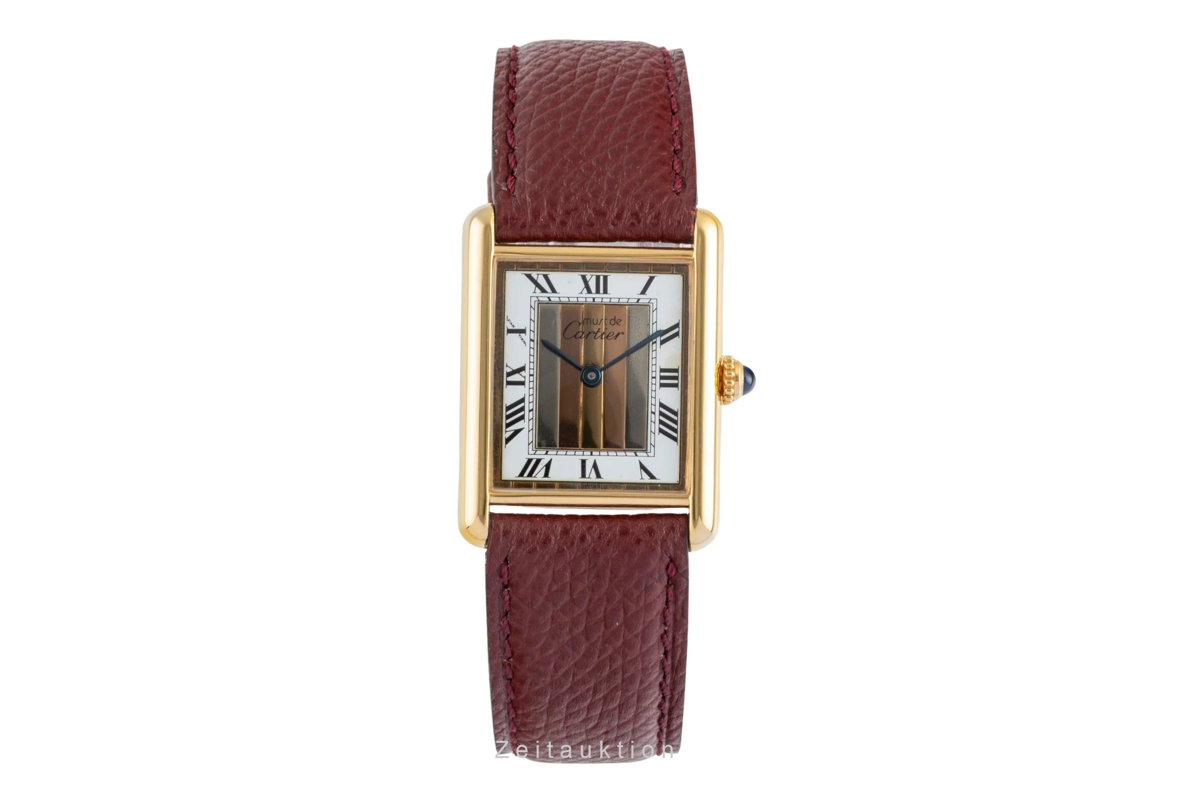 Cartier Tank silver-gilt quartz unisex 590005  [2504764] - Image 5