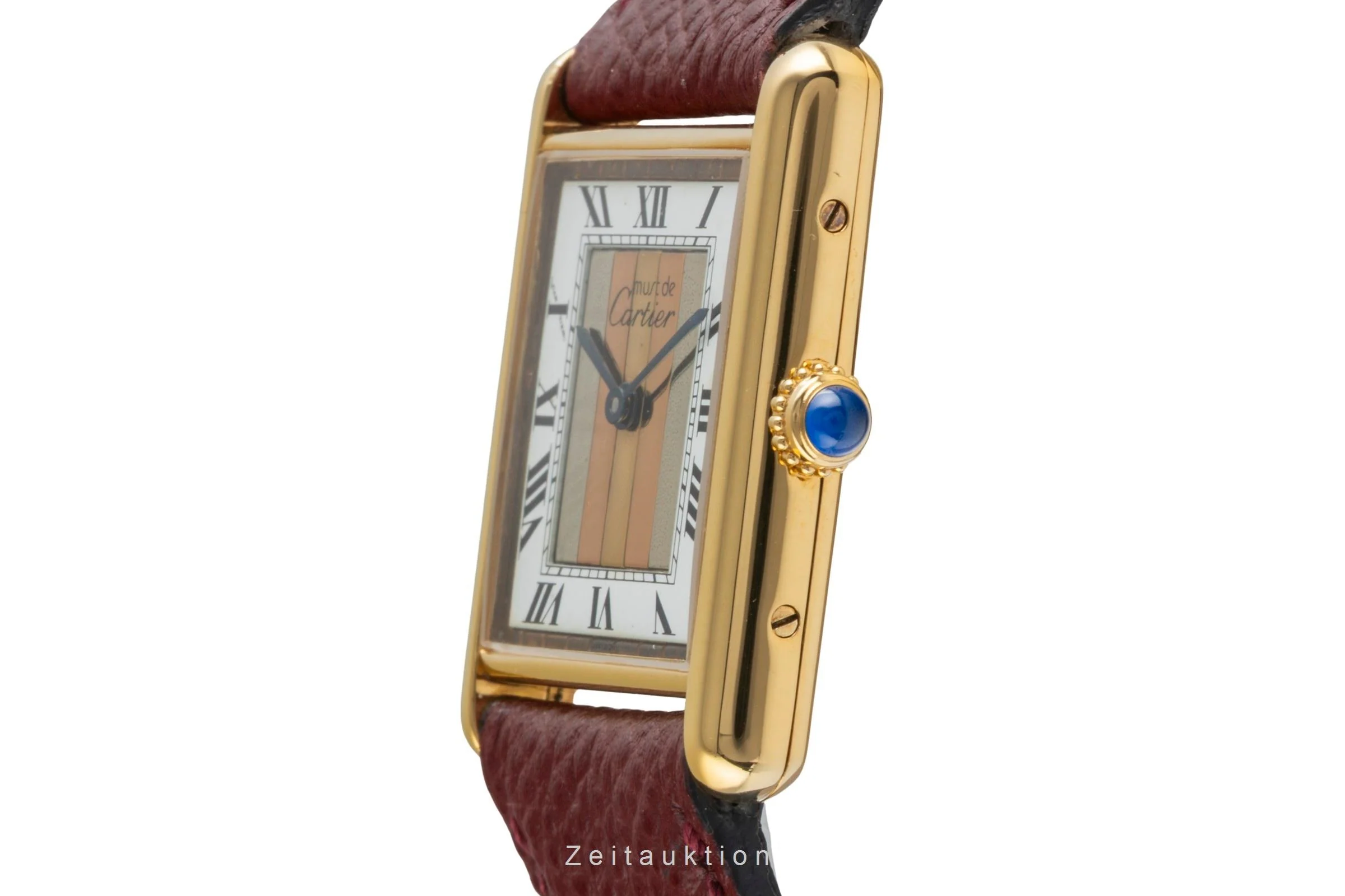 Cartier Tank silver-gilt quartz unisex 590005  [2504764] - Image 7