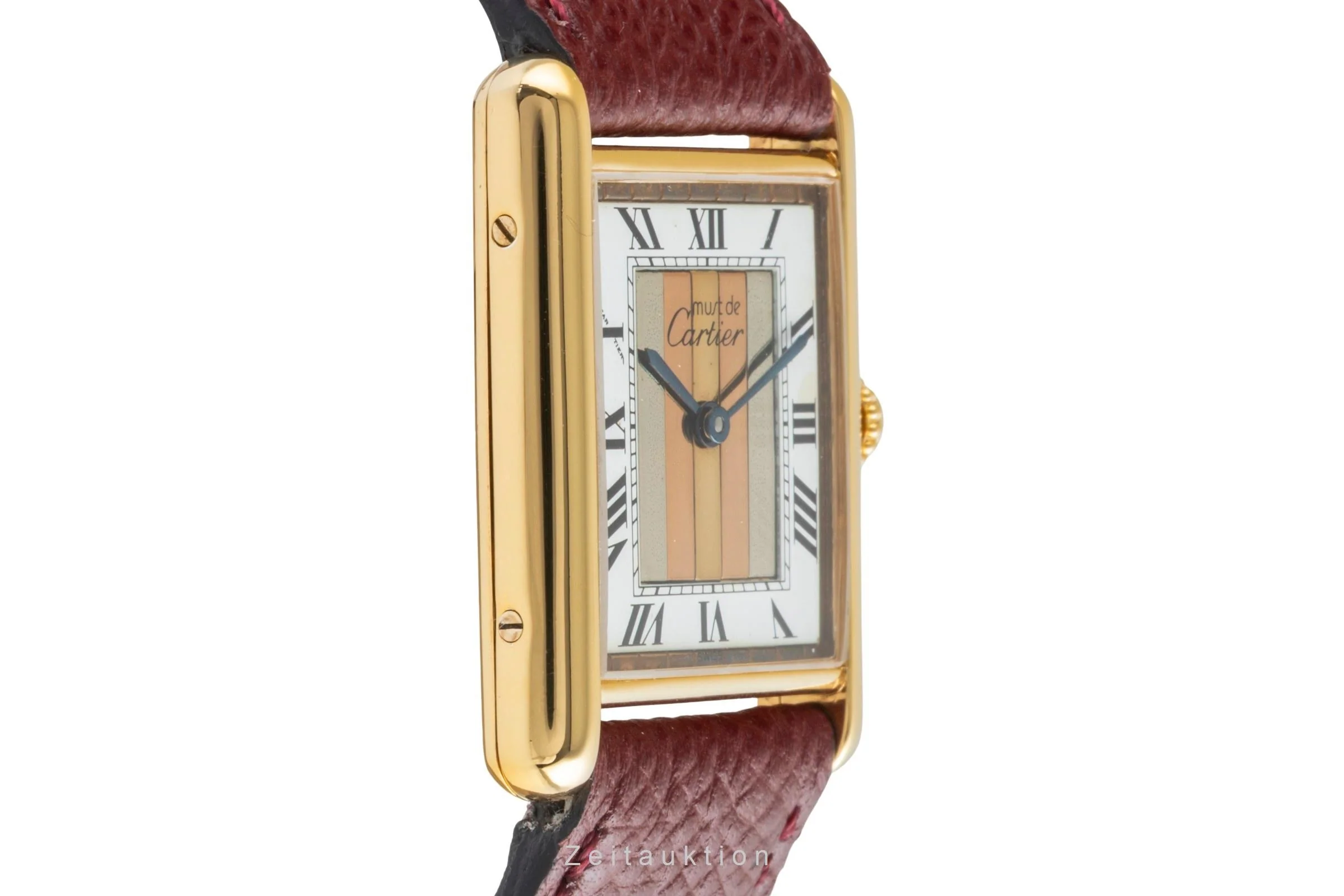 Cartier Tank silver-gilt quartz unisex 590005  [2504764] - Image 8