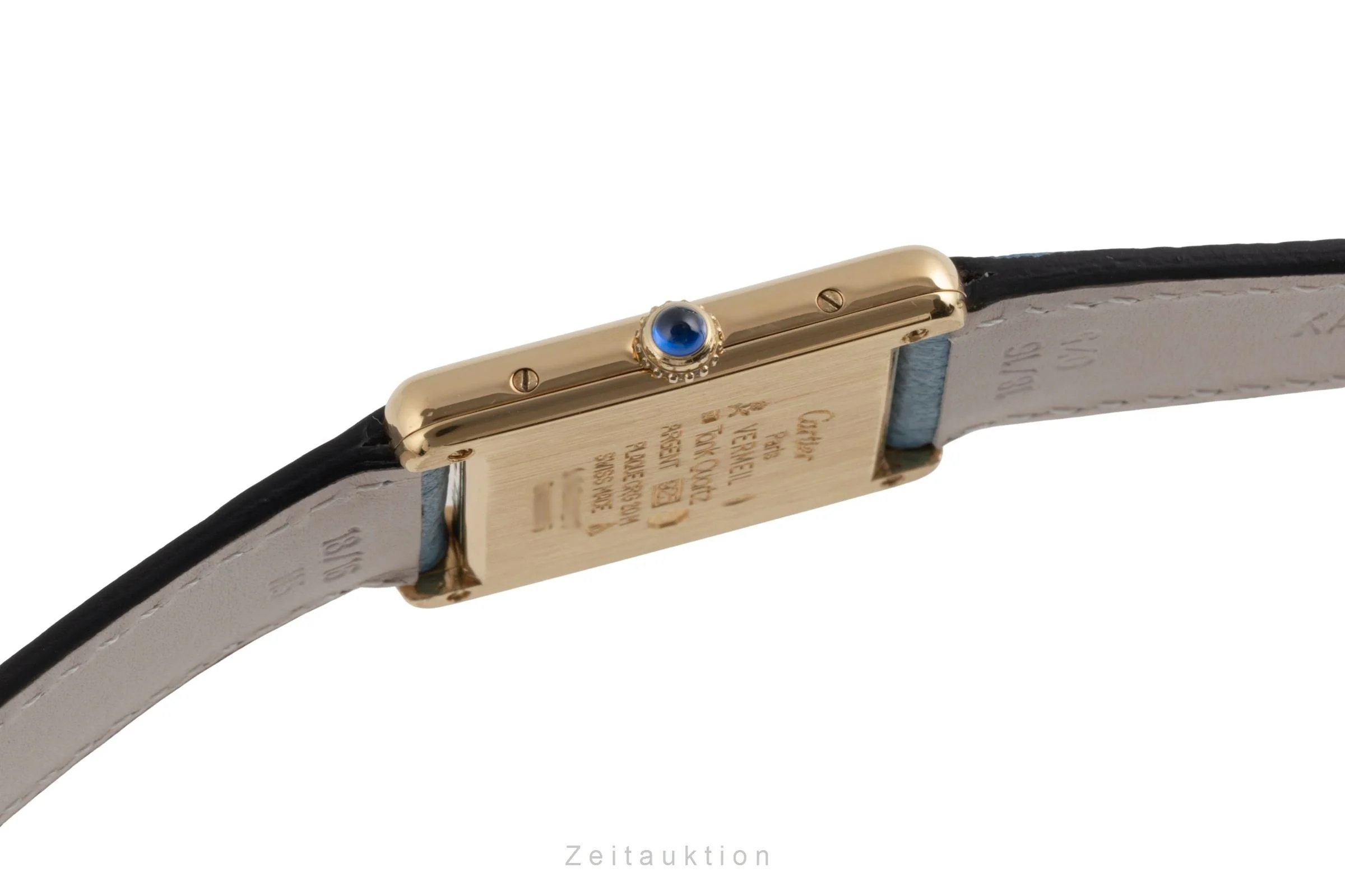 Cartier Tank silver-gilt quartz unisex 590005, W1002653  [2504162] - Image 12