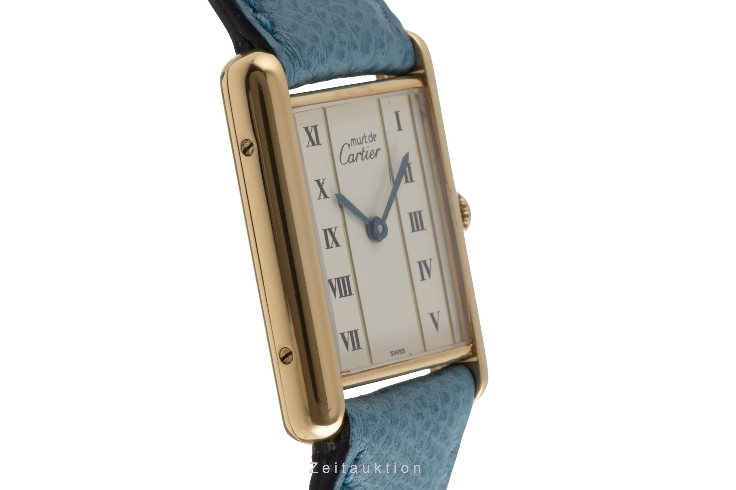 Cartier Tank silver-gilt quartz unisex 590005, W1002653  [2504162] - Image 8